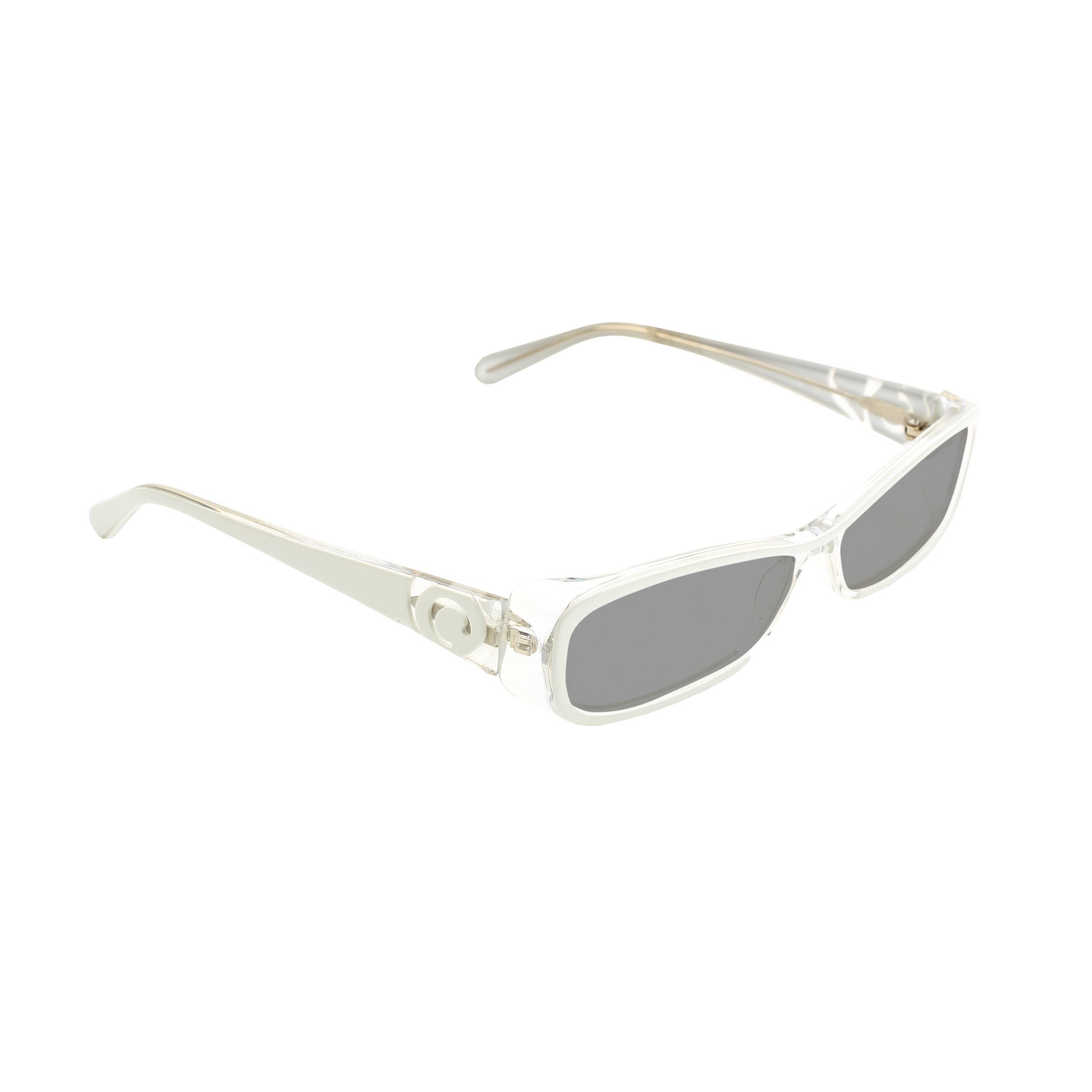 Alexander McQueen Alexander McQueen 00s White Transparent Sunglasses Size ONE SIZE - 1 Thumbnail