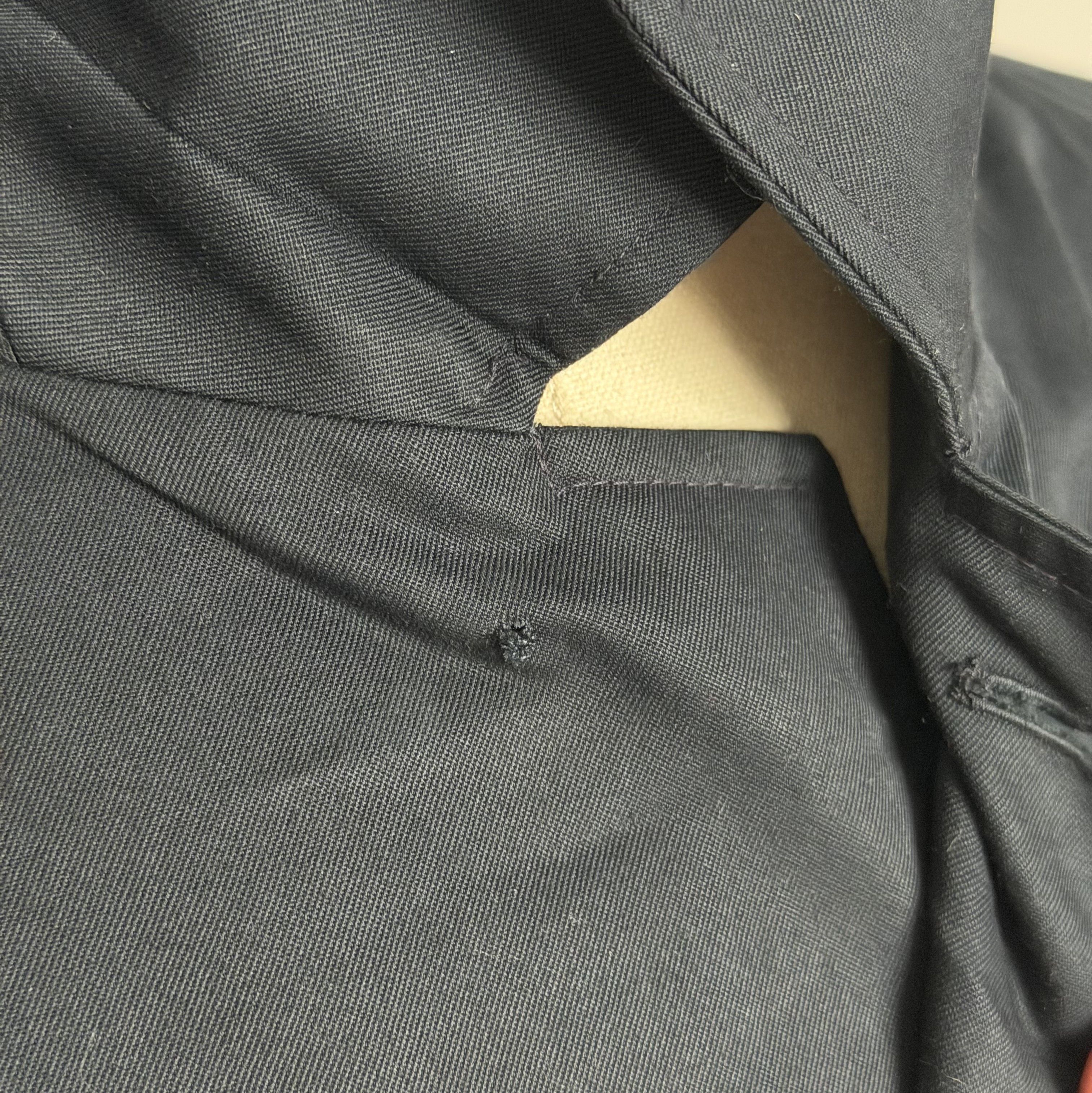 Burberry Vintage BURBERRYS London Long Coat Made In England Navy Size US XL / EU 56 / 4 - 5 Thumbnail