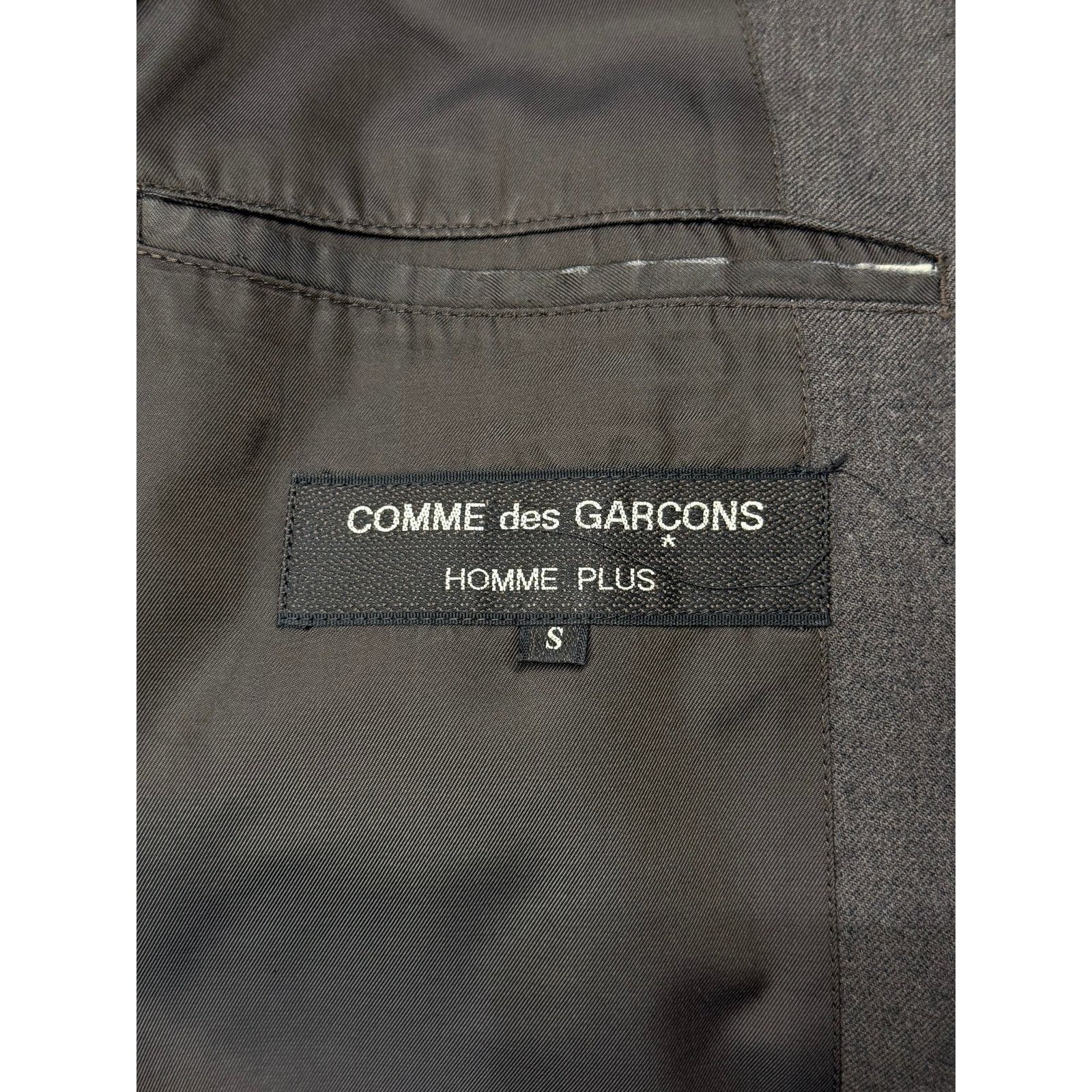 Comme des Garcons 2000s Comme des Garçons tartan collar blazer Size 40R - 8 Thumbnail