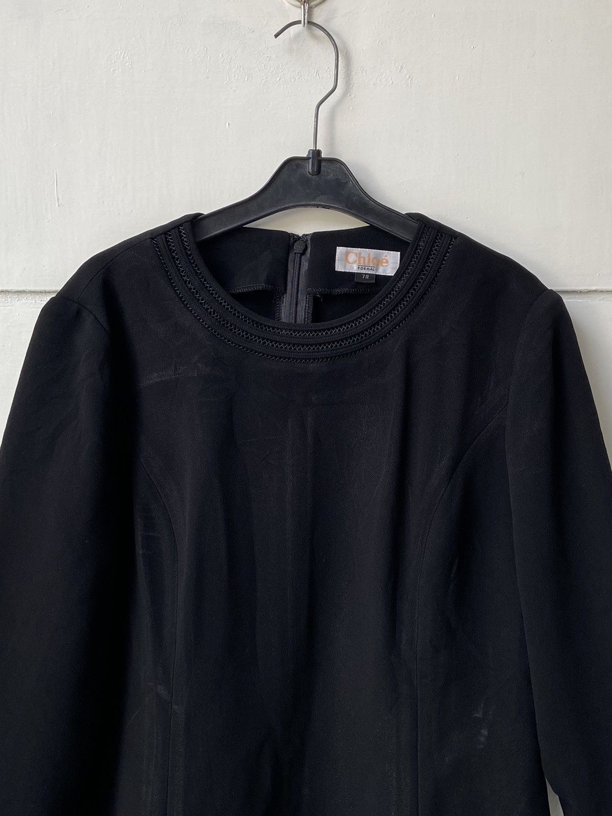 Chloe CHLOE FORMAL Black Blouse Size XS / US 0-2 / IT 36-38 - 10 Thumbnail