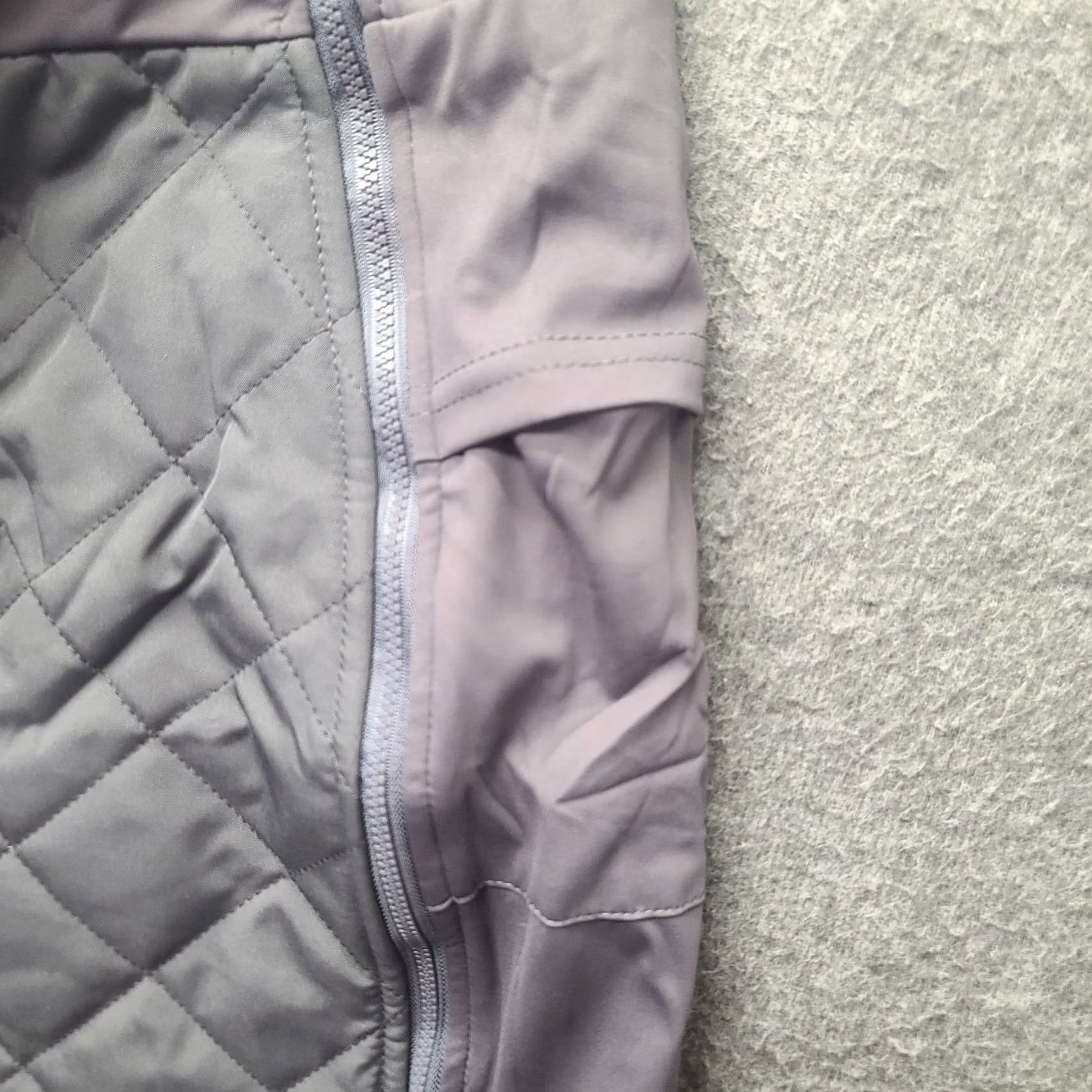 Vintage VINTAGE Jack Smith Skirt Womens M Insulated Puffer Quilted Zip Off Pockets Shirt? Size 32" / US 10 / IT 46 - 6 Thumbnail