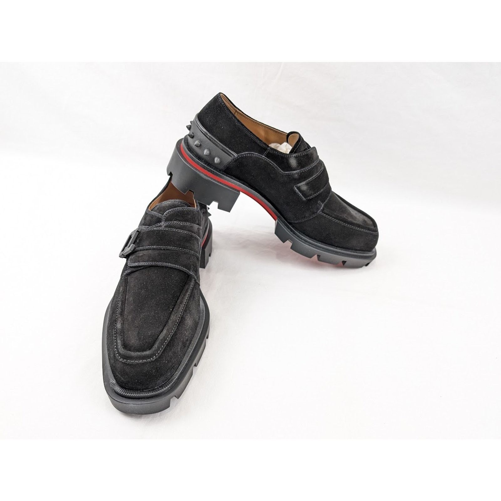 Christian Louboutin o1rshd1 Our Georges Flat Shoes in Black Size US 12 / EU 45 - 14 Thumbnail