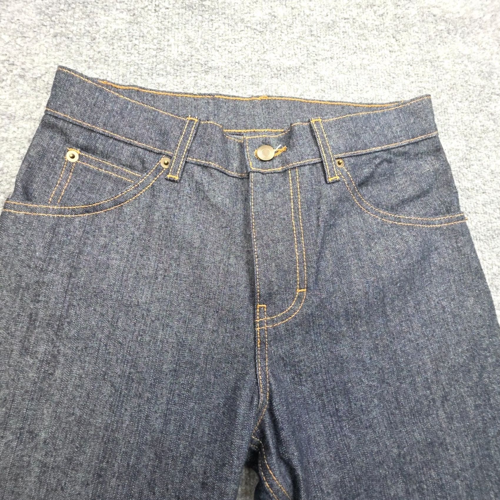 Raleigh Denim Raleigh Denim R100 Jeans Men's 28 x 32 Dark Blue USA NWOT Size US 32 / EU 48 - 3 Thumbnail