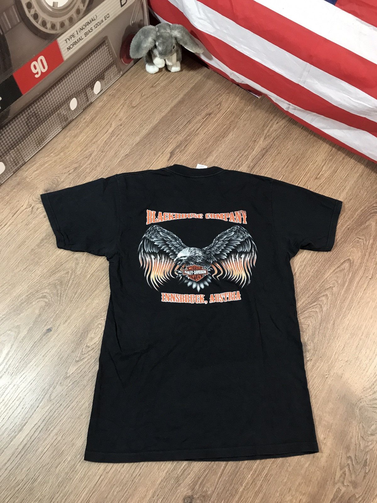 Harley Davidson × Vintage Vintage Harley Davidson t shirt size M Size US M / EU 48-50 / 2 - 7 Thumbnail