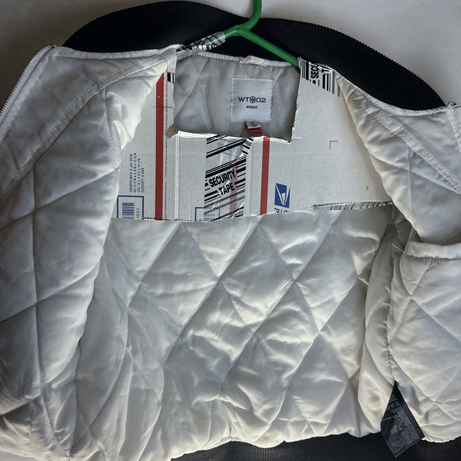 & Other Stories WT02 Flight Pilot Jacket Bomber White Womens Small Size US S / EU 44-46 / 1 - 10 Thumbnail