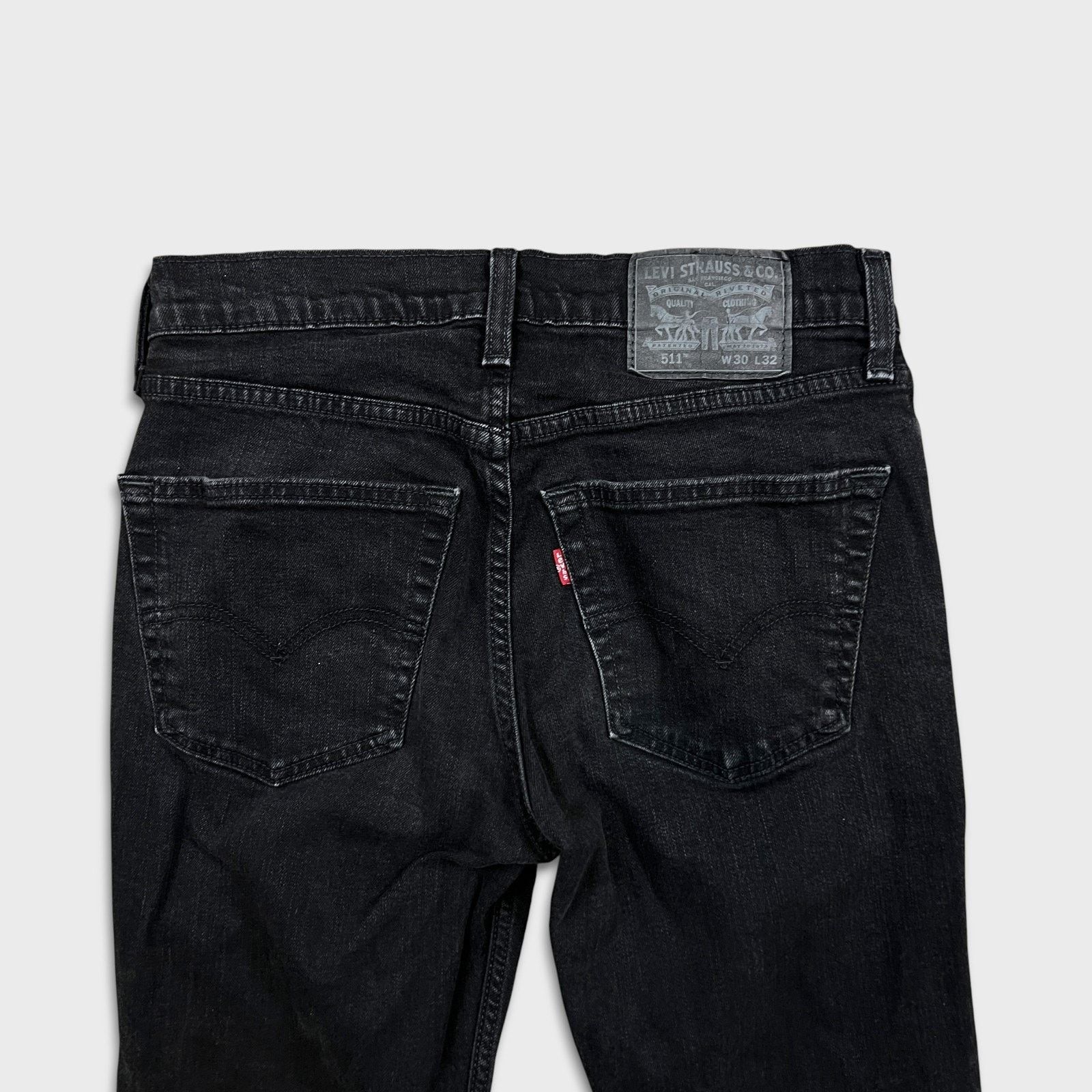 Levi's Levi's 511 Jeans 30x30 Slim Fit Mid Rise Stretch Denim Pants Size US 30 / EU 46 - 6 Thumbnail