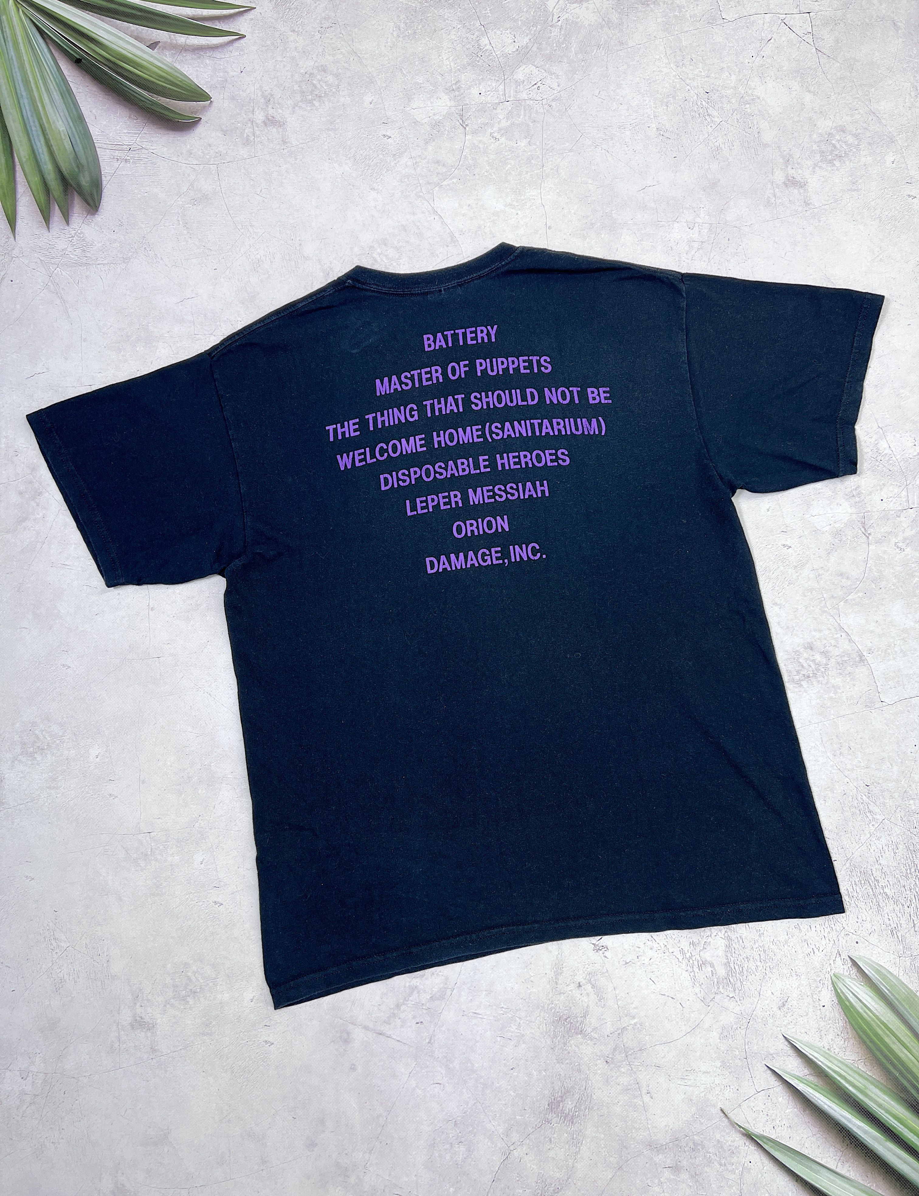Band Tees × Gildan × Metallica 2007 Metallica T-Shirt Master of Puppets by Gildan Size US M / EU 48-50 / 2 - 11 Thumbnail