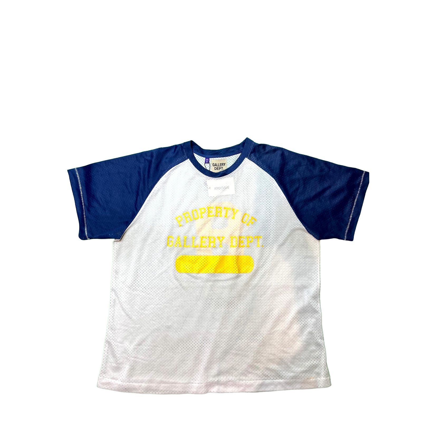 Gallery Dept. Gallery Dept Football Navy & Yellow Jersey Size US XL / EU 56 / 4 - 1 Thumbnail