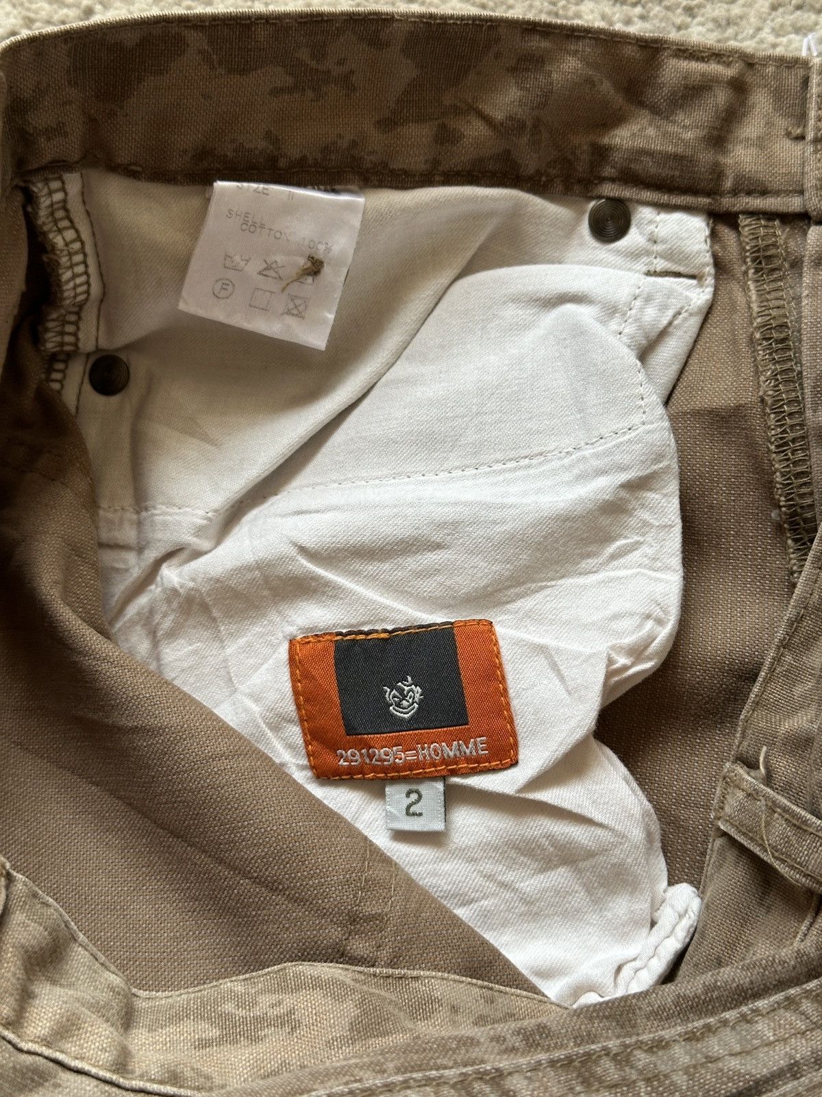 291295=Homme 1990s Japan Brand 291295=Homme Bleached Jeans Size US 30 / EU 46 - 15 Thumbnail