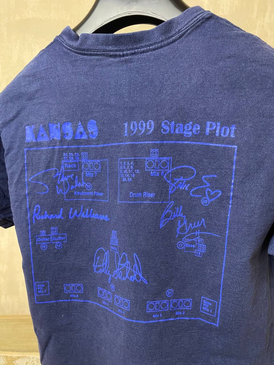 Band Tees 🔥 1999 Kansas 25th Anniversary Tour Rock Band Vintage Shirt Size US L / EU 52-54 / 3 - 10 Thumbnail