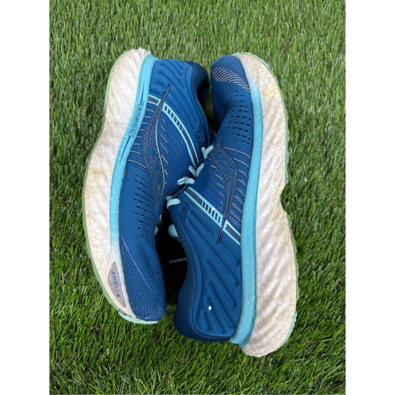 Saucony Size 8.5w Saucony Womens Triumph 17 S10546-25 Aqua Blue Runn Size US 8.5 / IT 38.5 - 6 Thumbnail