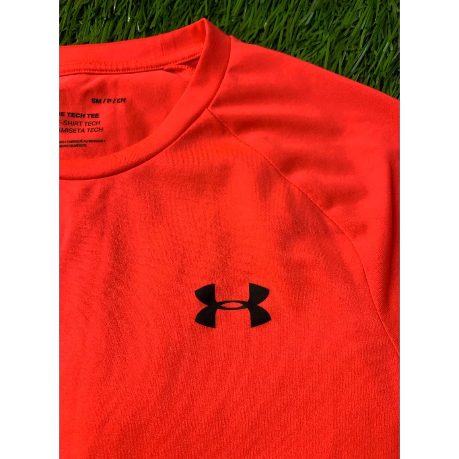Under Armour UNDER ARMOUR TECH TEE SHIRT 2020 MEN TRAINING COMPRESSION JERSEY ORIGINAL SIZE S Orange Short Sleeve 100% Polyester Crew Neck Size US S / EU 44-46 / 1 - 3 Thumbnail