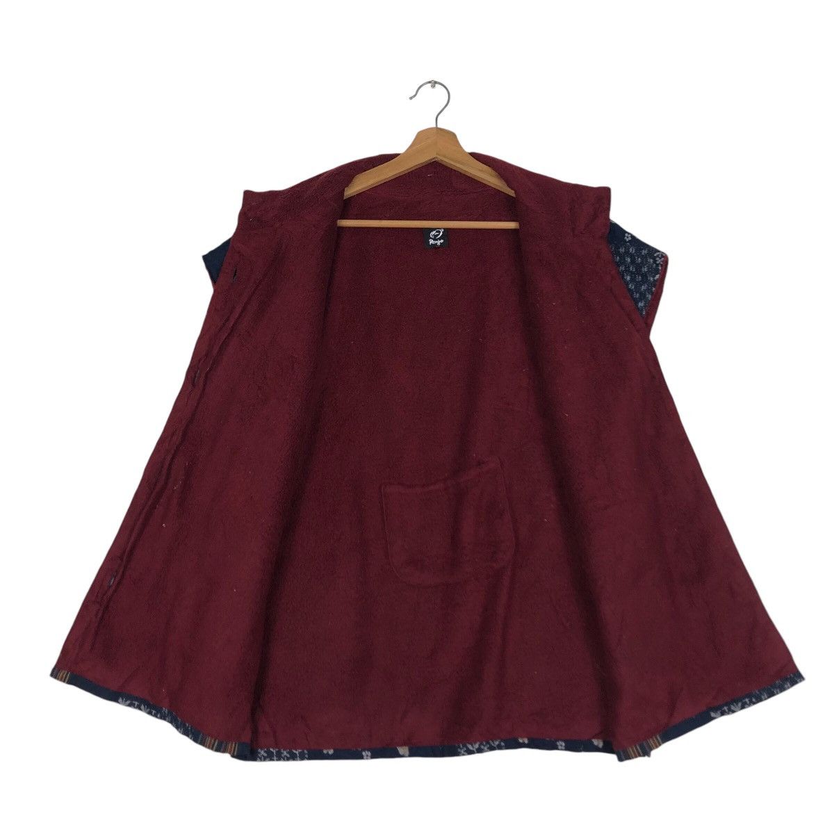 Japanese Brand × Vintage 📌Vintage Renge Vest Traditional Japan Design Native Aztec Size US L / EU 52-54 / 3 - 14 Thumbnail
