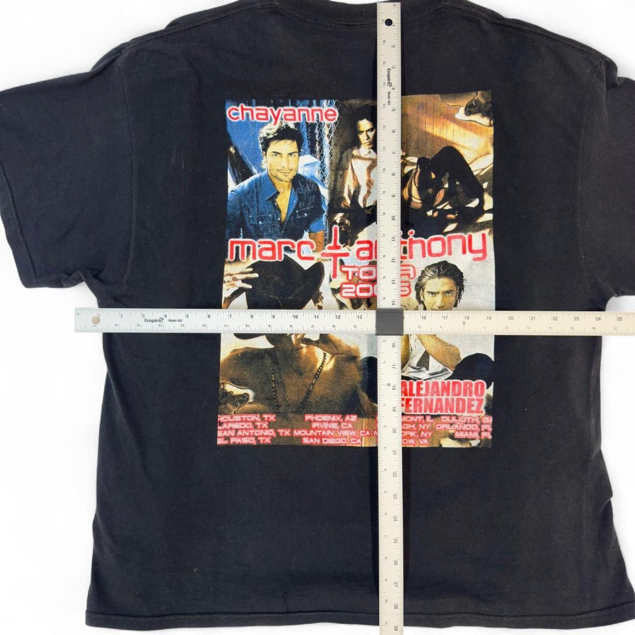 Delta Y2K Marc Anthony Tour tee #MarcAnthony Size US XL / EU 56 / 4 - 5 Thumbnail