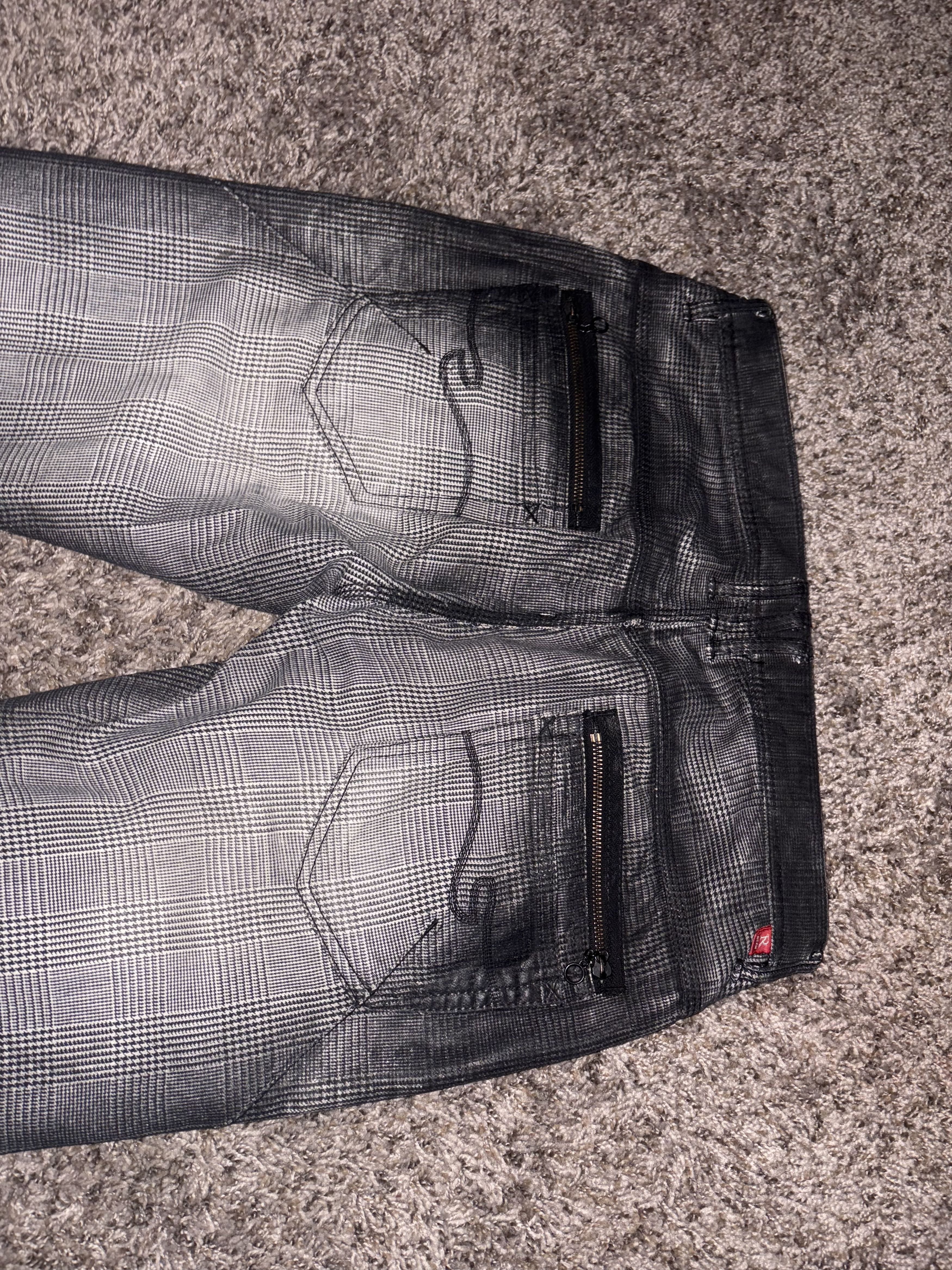 Japanese Brand Rielabo Japanese Plaid Denim Size US 30 / EU 46 - 6 Thumbnail