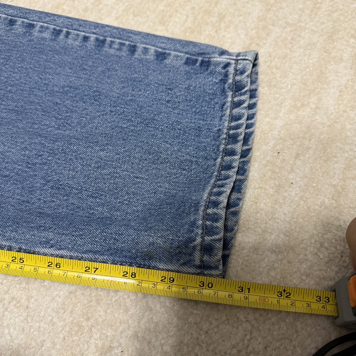 Levi's Vintage 90's Levis SilverTab Baggy Jeans 30x30 Skater Grunge Size US 30 / EU 46 - 8 Thumbnail
