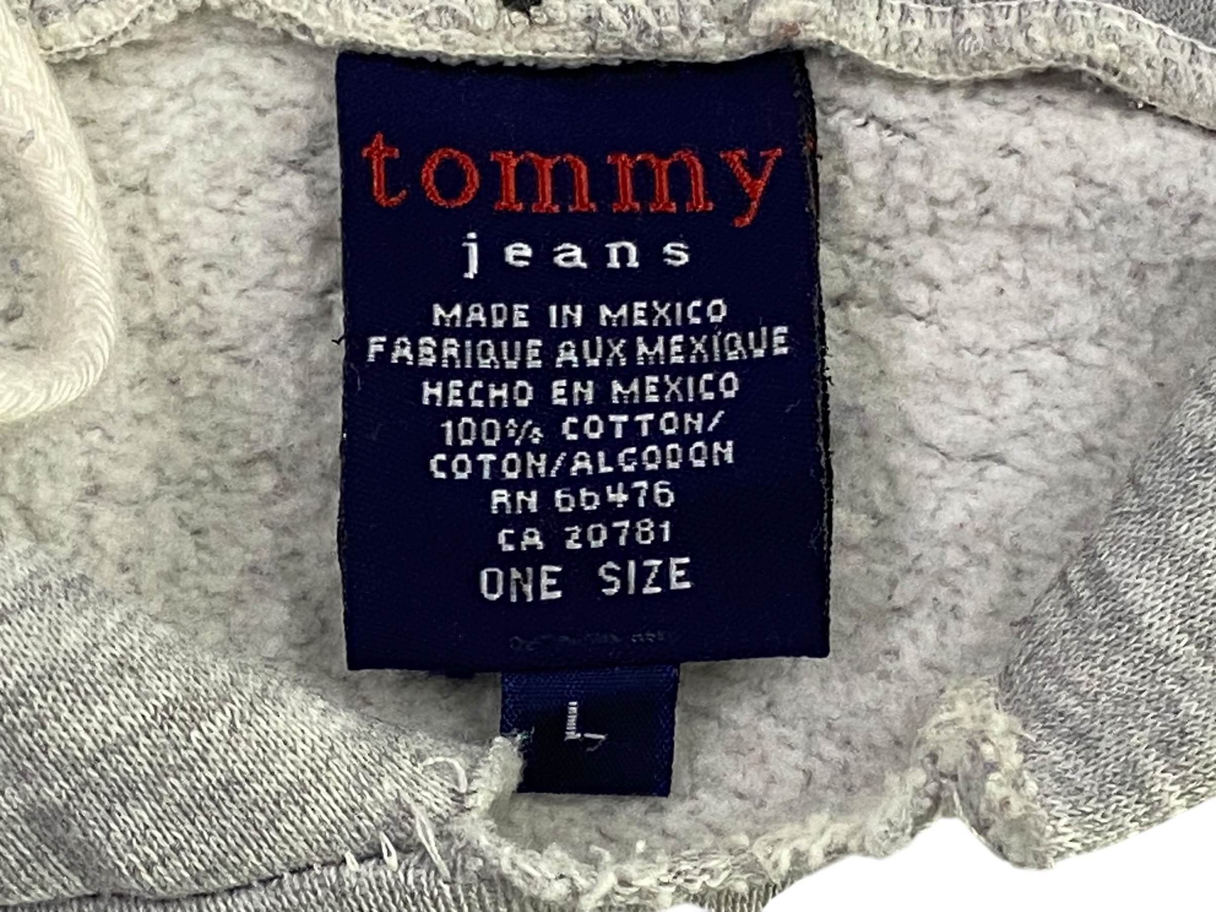 Tommy Hilfiger × Vintage Tommy Hilfiger Hoodie Jacket - Retro Sportswear Zip-Up Size US L / EU 52-54 / 3 - 7 Thumbnail