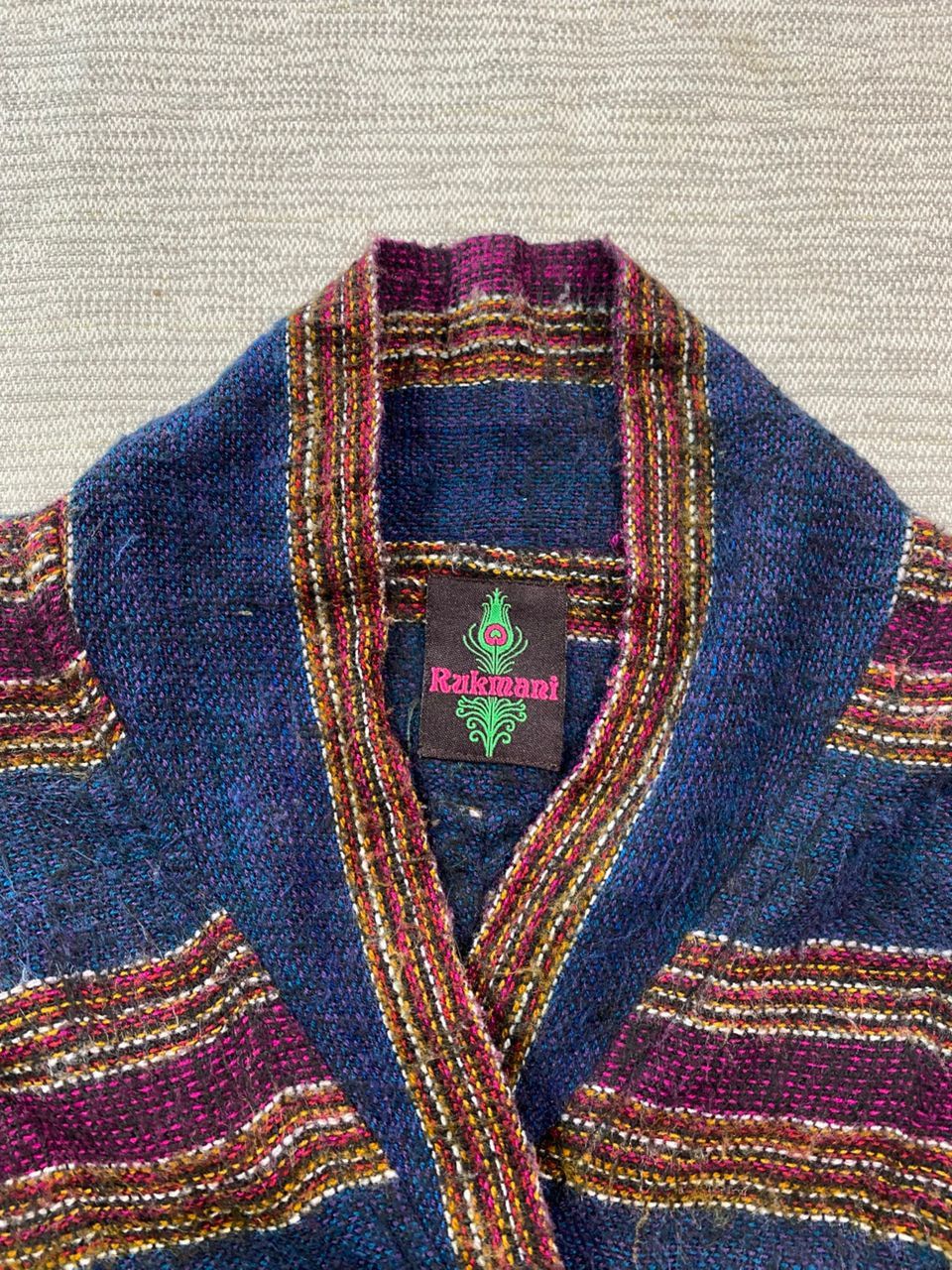 Japanese Brand Rukmani Loose Bohemian Style Cardigan Size L / US 10 / IT 46 - 5 Thumbnail