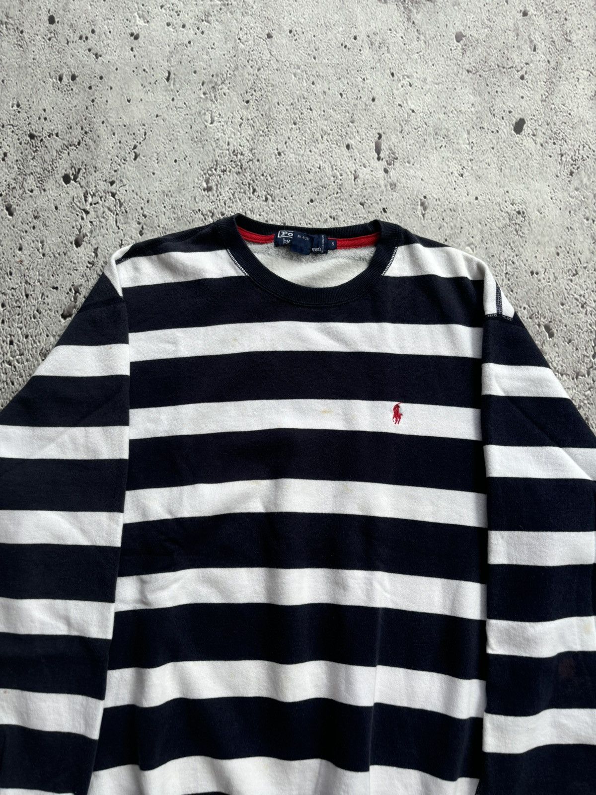 Polo Ralph Lauren Vintage Polo by ralph lauren Stripe sweatshirt Size US S / EU 44-46 / 1 - 2 Thumbnail