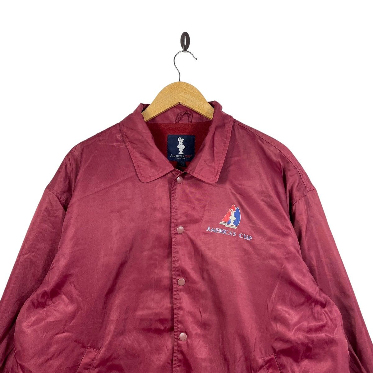 Coach Vintage America’s Cup San Diego 1995 Coach Jacket Burgundy Size US M / EU 48-50 / 2 - 2 Thumbnail