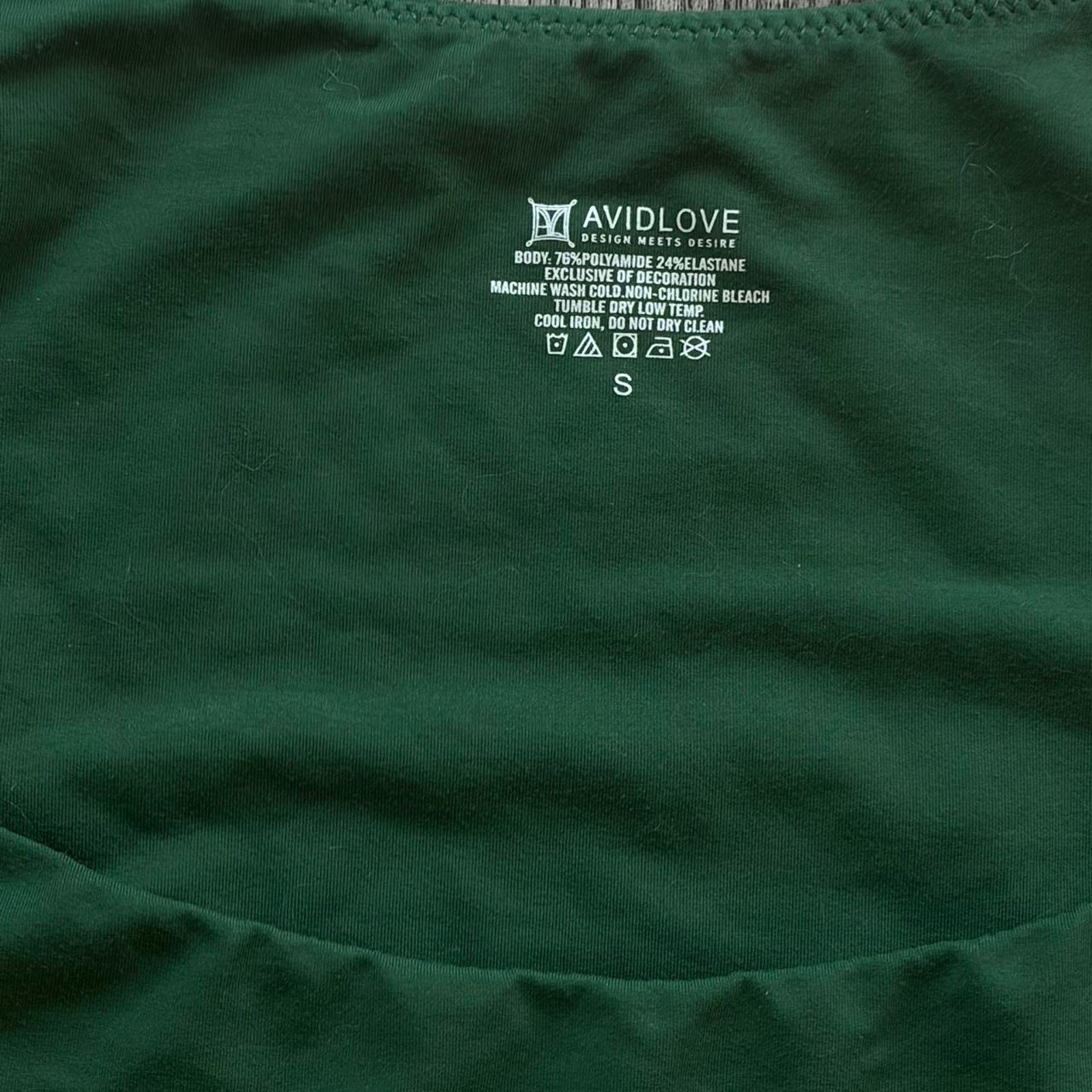 Other Green long sleeve bodysuit Size S / US 4 / IT 40 - 2 Thumbnail