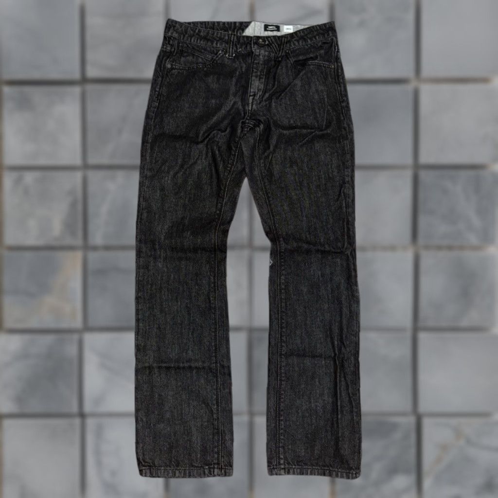 Volcom VINTAGE Volcom Slim Straight Jeans Black Denim 30x31 Men Adult 90s Grunge Skater Streetwear Y2K Mens Size US 30 / EU 46 - 1 Thumbnail