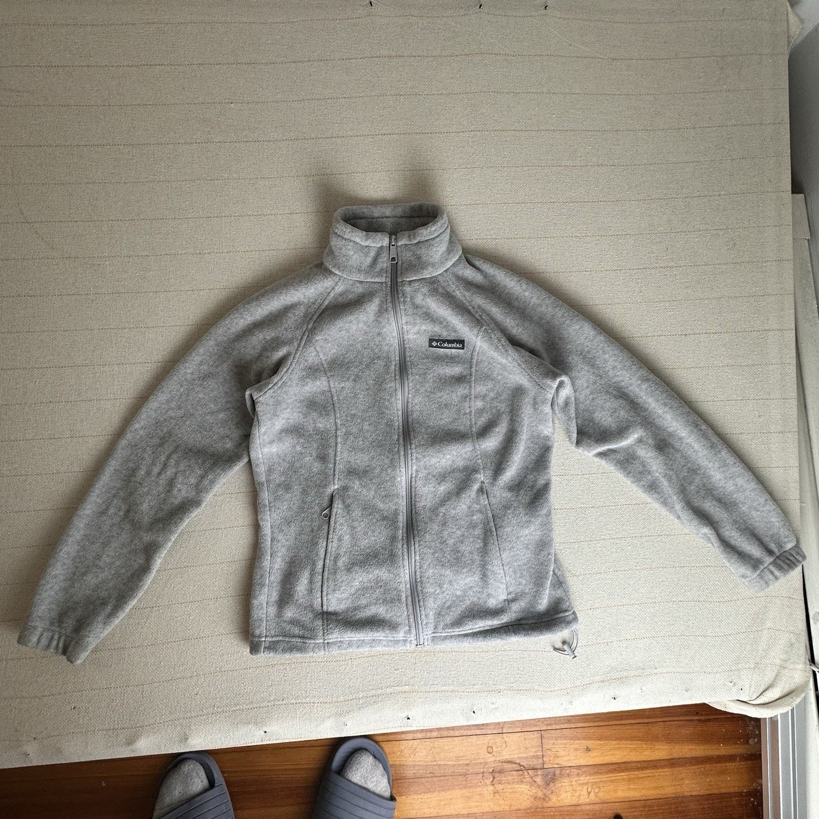 Columbia Columbia Fleece Jacket Women Size XS Gray Size M / US 6-8 / IT 42-44 - 2 Thumbnail