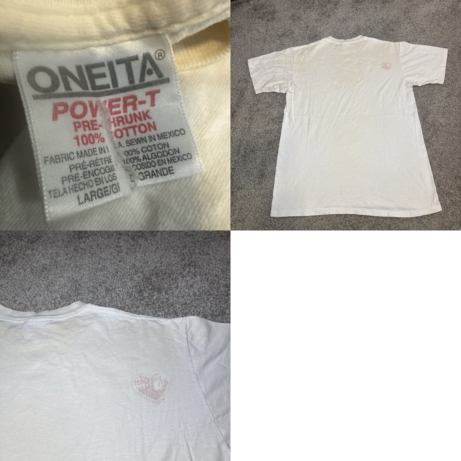 Vintage VINTAGE 90s Oneita Florida T-Shirt XL White Men Shirt Tourists Vacation Sportswear Competition Size US XL / EU 56 / 4 - 8 Thumbnail