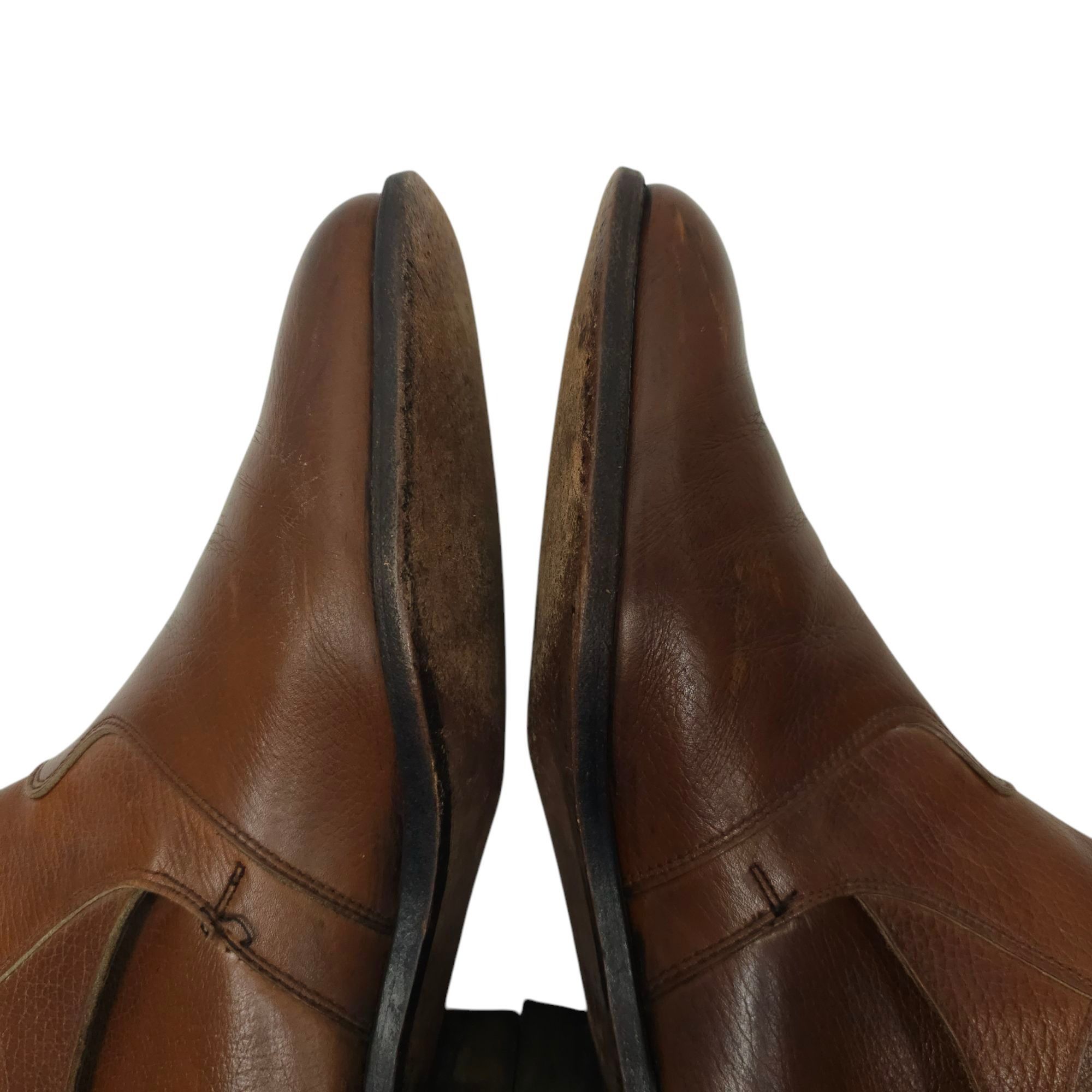 Other French Shriner Ankle Boot Men 8.5 E Vintage Dress Monk Strap Size US 8.5 / EU 41-42 - 13 Thumbnail