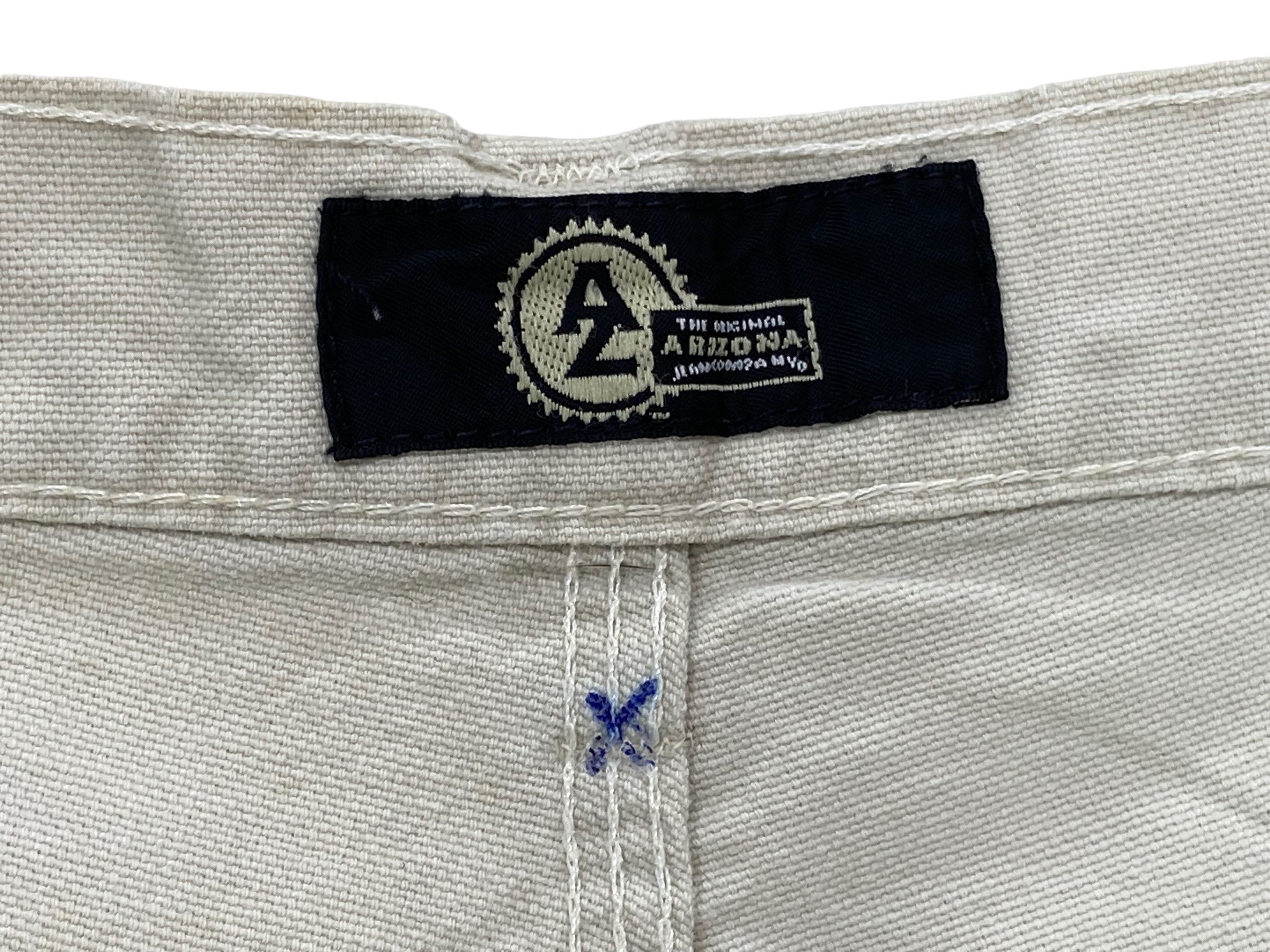 Japanese Brand Arizona Carpenter Jeans Hickory Skateboard Distressed Size US 32 / EU 48 - 11 Thumbnail
