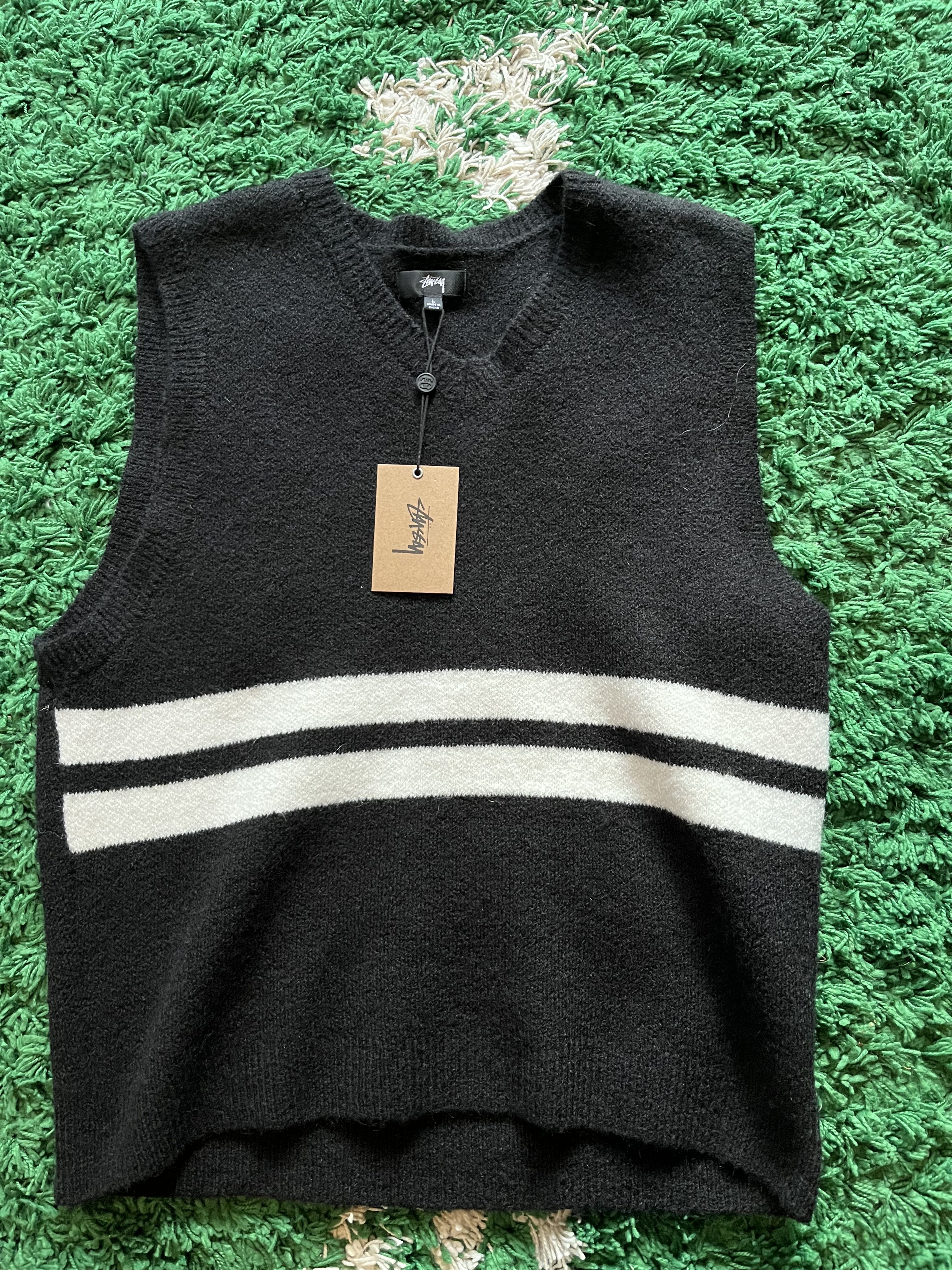 Stussy STUSSY PHOTO JACQUARD VEST | Grailed