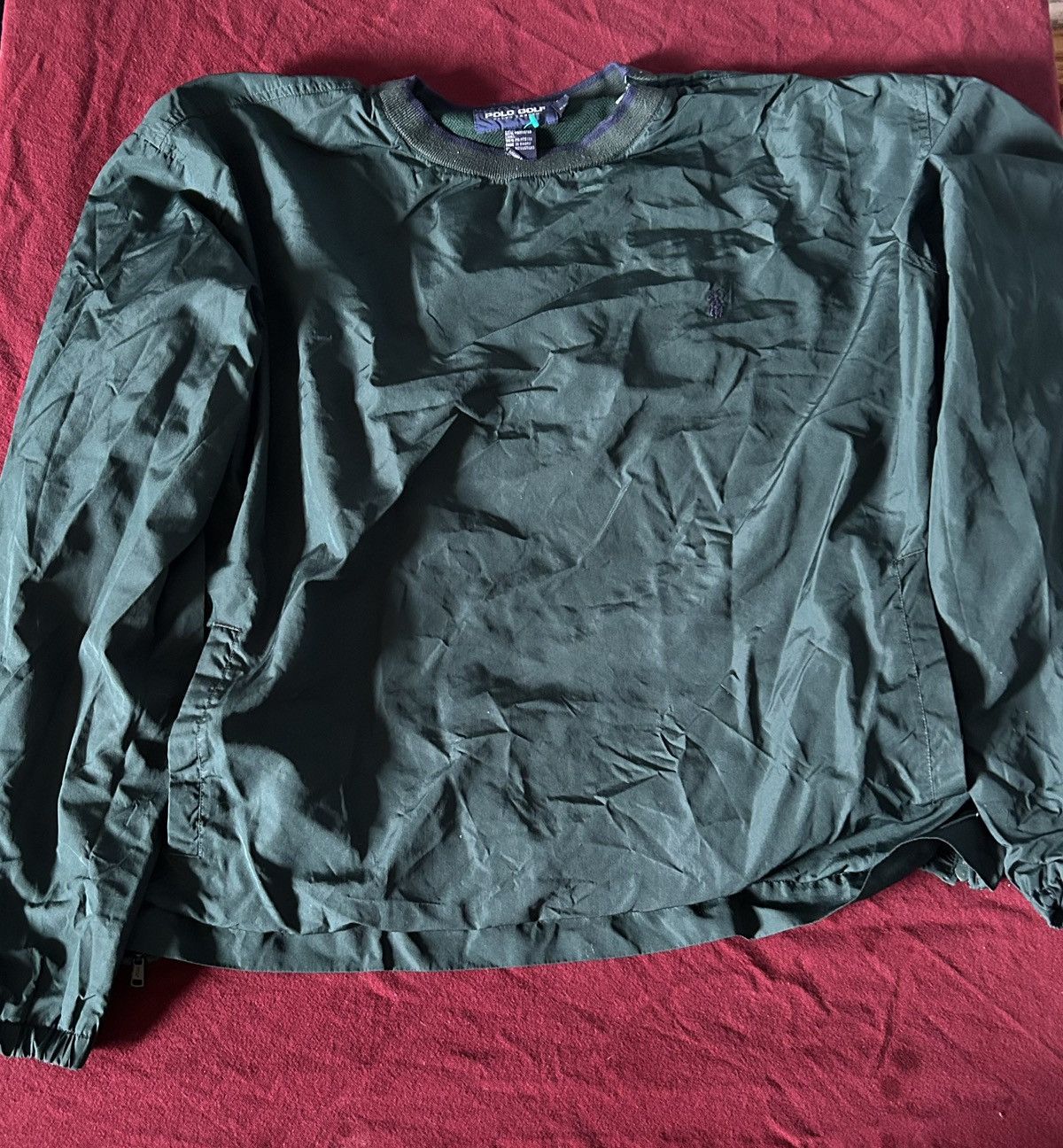 Polo Ralph Lauren Vintage Polo Ralph Lauren Green Golf Pullover Windbreaker Size US XXL / EU 58 / 5 - 1 Thumbnail