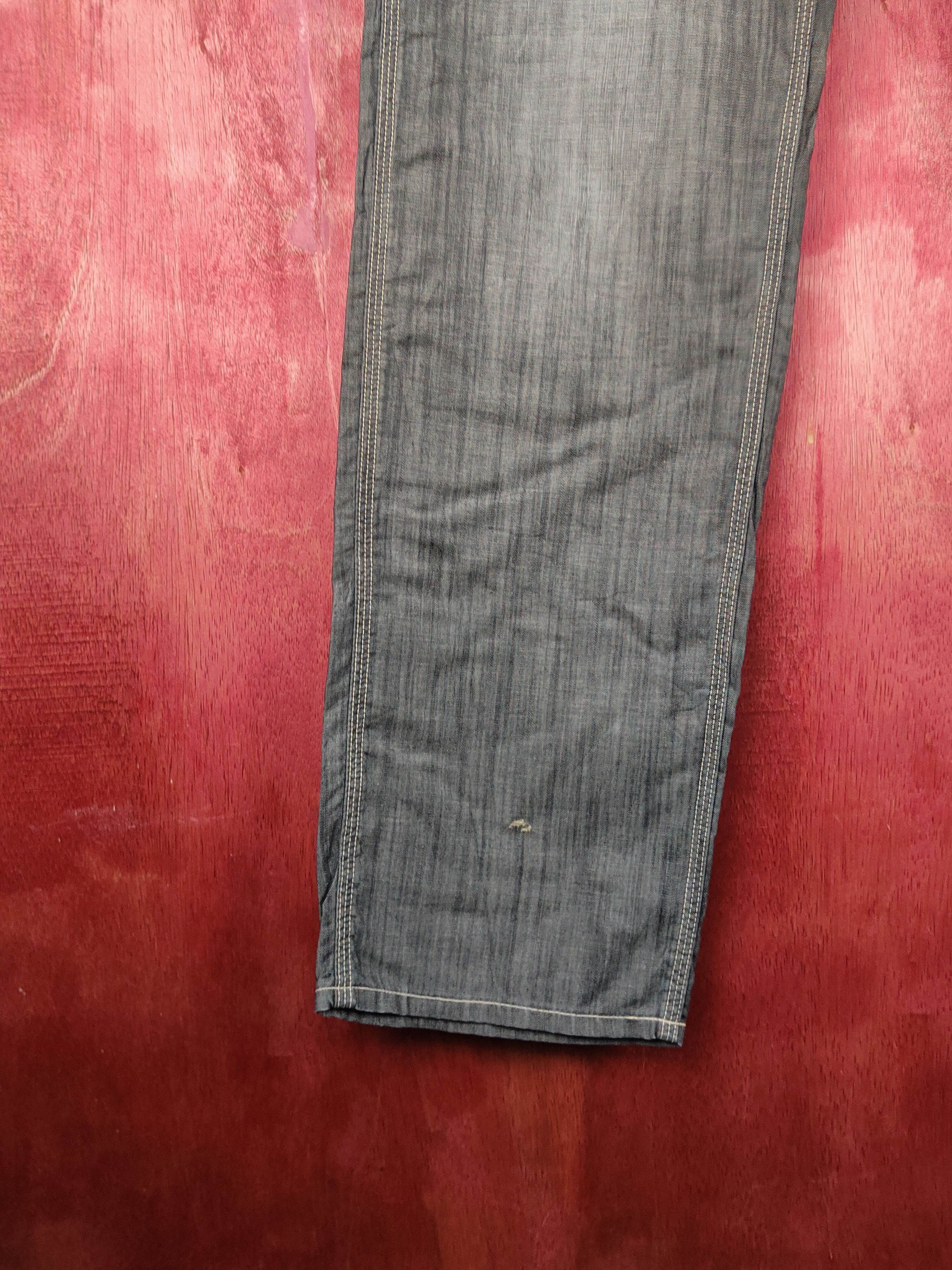 Japanese Brand Back Numbe Black Multipocket Casual Pants #1566 Size US 31 - 4 Thumbnail