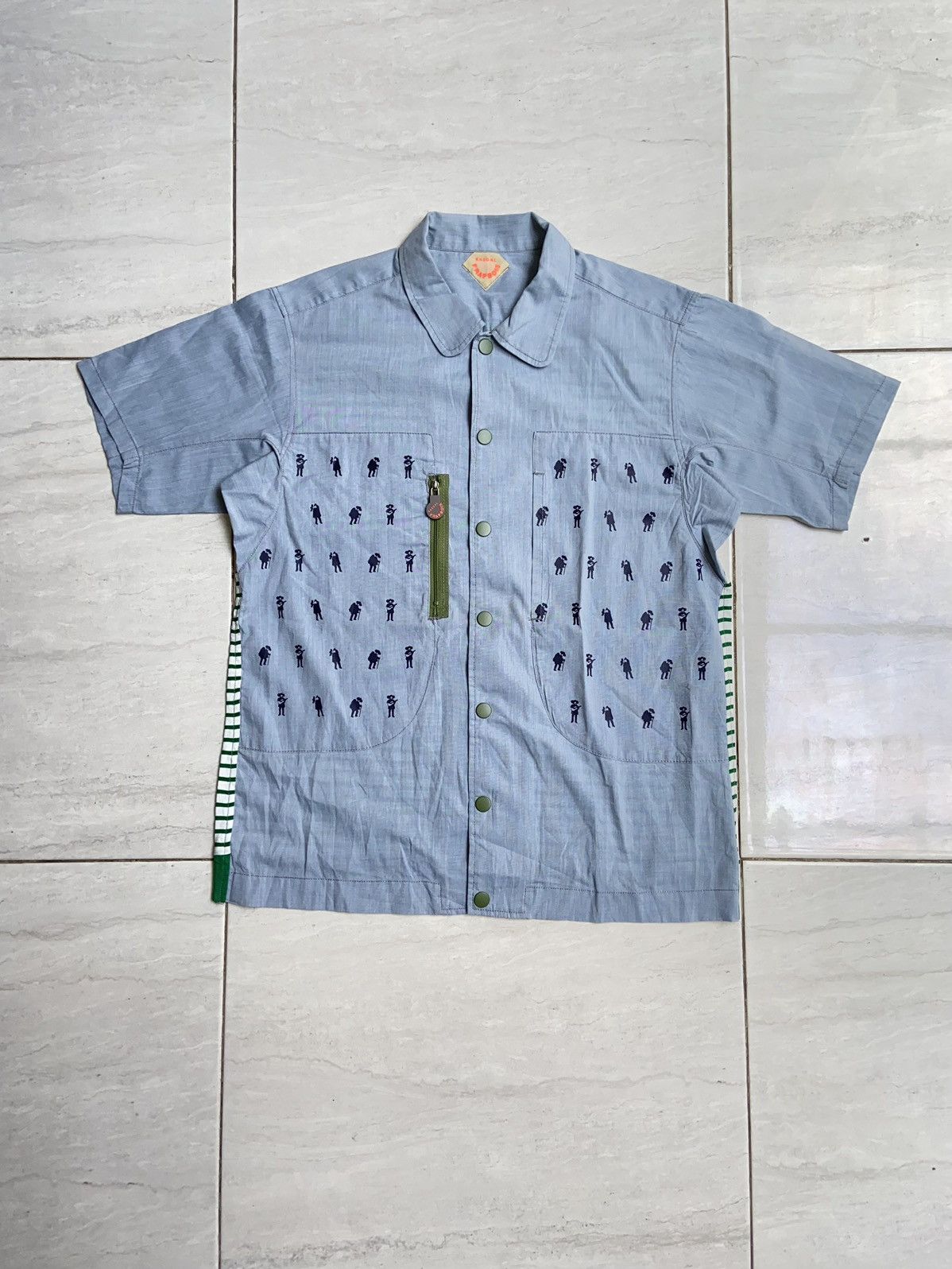 Frapbois FRAPBOIS Blue Shirt Size US M / EU 48-50 / 2 - 9 Thumbnail