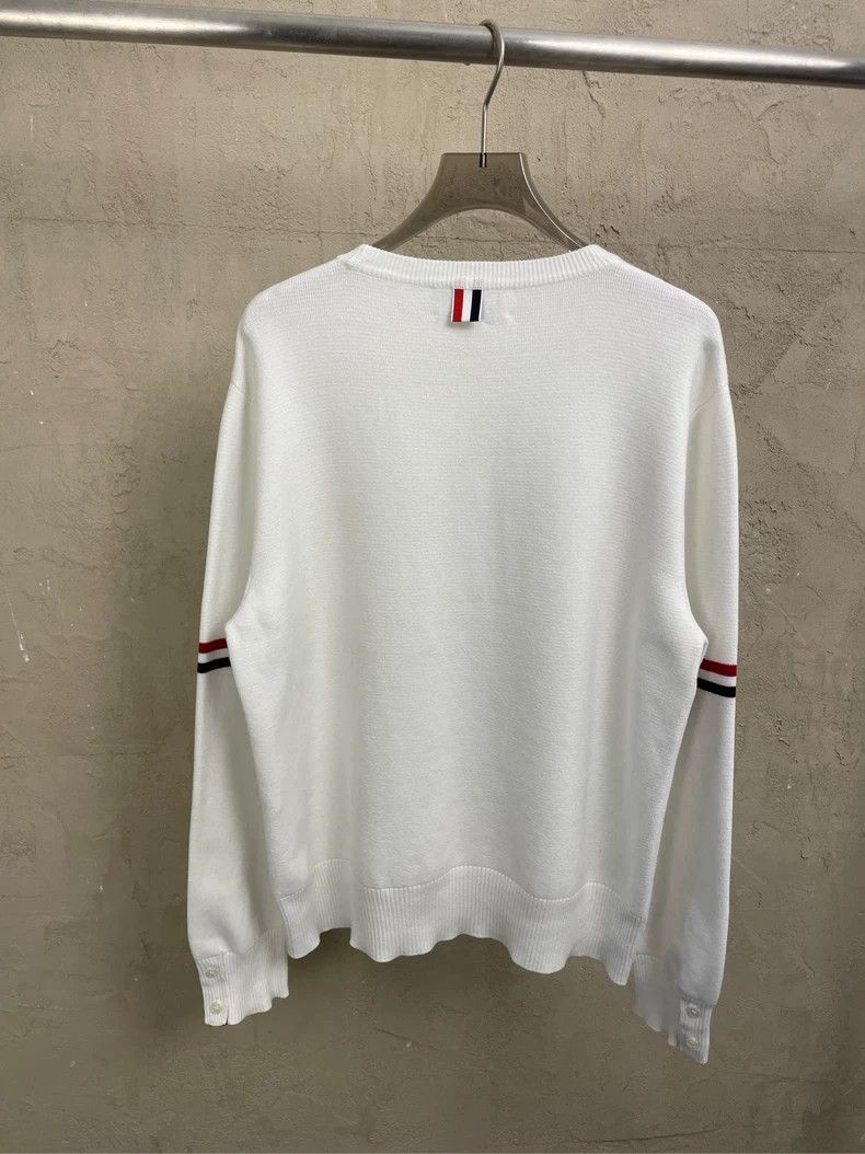 Thom Browne Thom Browne Round neck knit Size US M / EU 48-50 / 2 - 2 Thumbnail