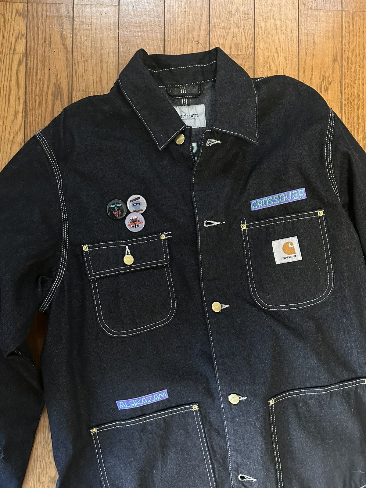 Carhartt Wip CARHARTT WIP X CROSSOVER OG CHORE COAT | BLACK M Size US M / EU 48-50 / 2 - 2 Thumbnail