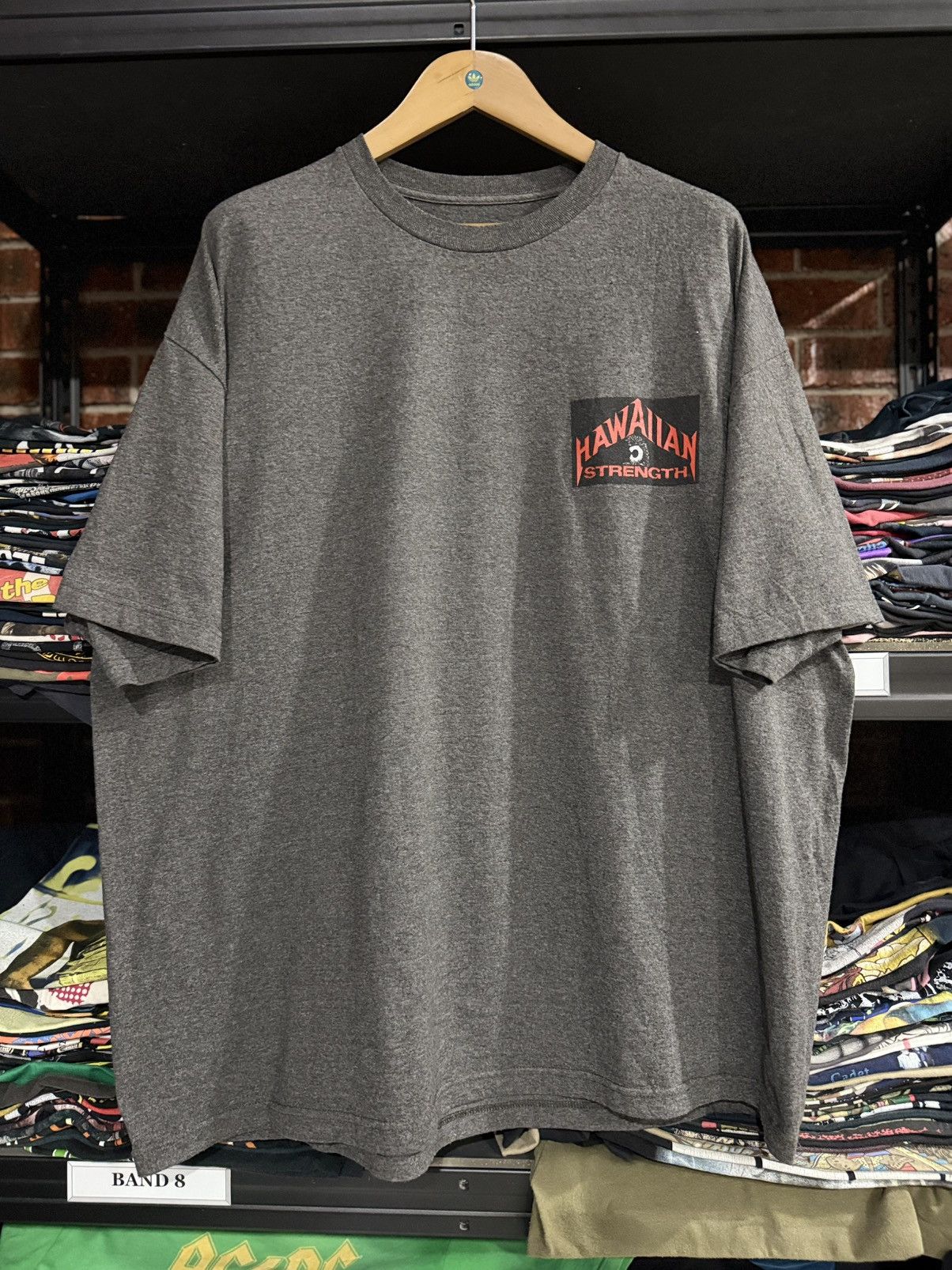 Other Vintage 90s Hawaiian Strength Ancient Warrior Oversize Tee Size US XXL / EU 58 / 5 - 6 Thumbnail