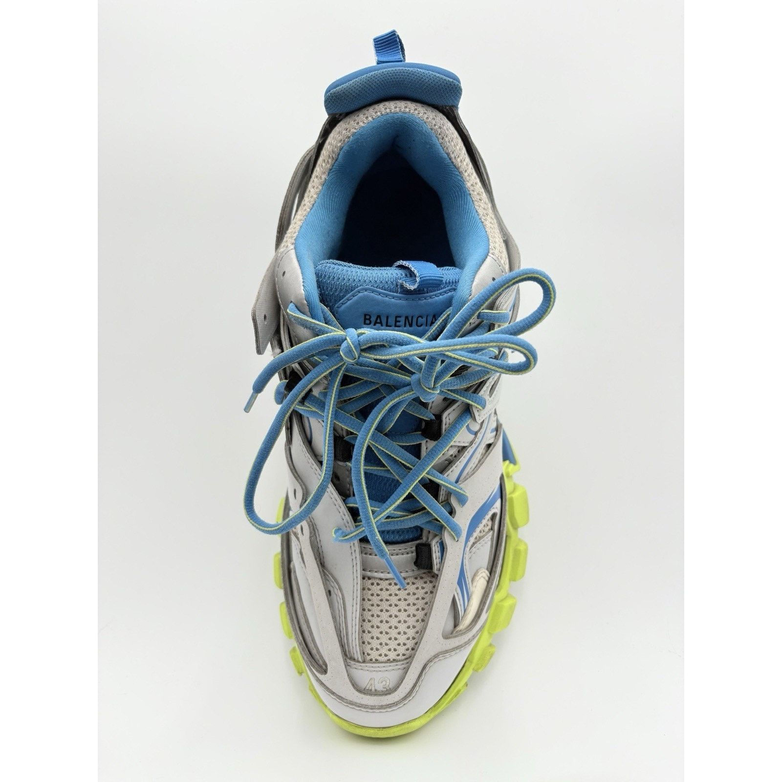 Balenciaga Balenciaga Track Sneaker ' Grey Blue ' | GOOD CONDITION! Size US 10 / EU 43 - 13 Thumbnail