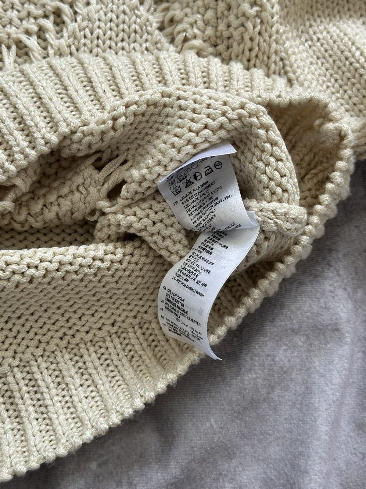 Sandro Sandro Beige Woman Sweater Size M / US 6-8 / IT 42-44 - 6 Thumbnail