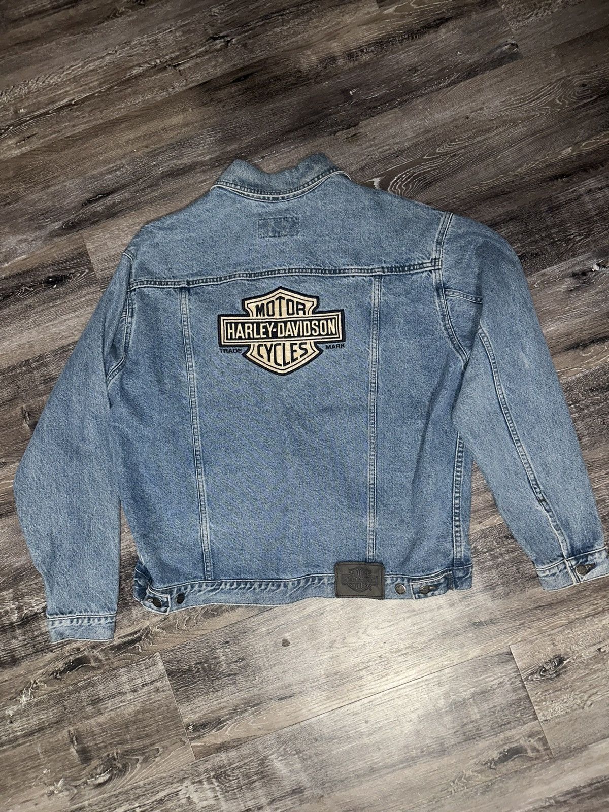 Harley Davidson Harley Davidson Denim Jacket Size US M / EU 48-50 / 2 - 1 Thumbnail