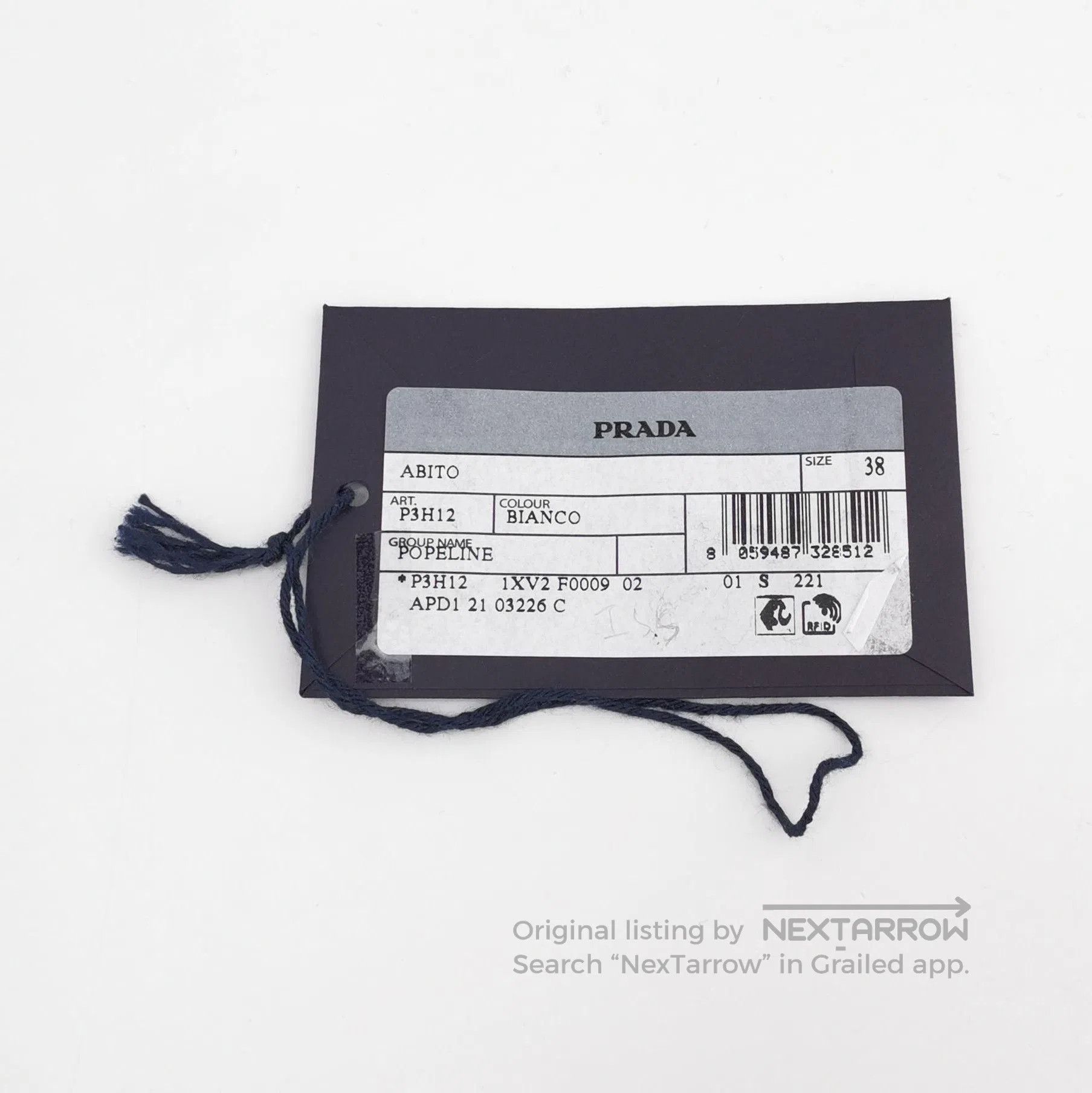 Prada Prada Cotton Long Sleeve Button-Up Shirt . Size US M / EU 48-50 / 2 - 4 Thumbnail