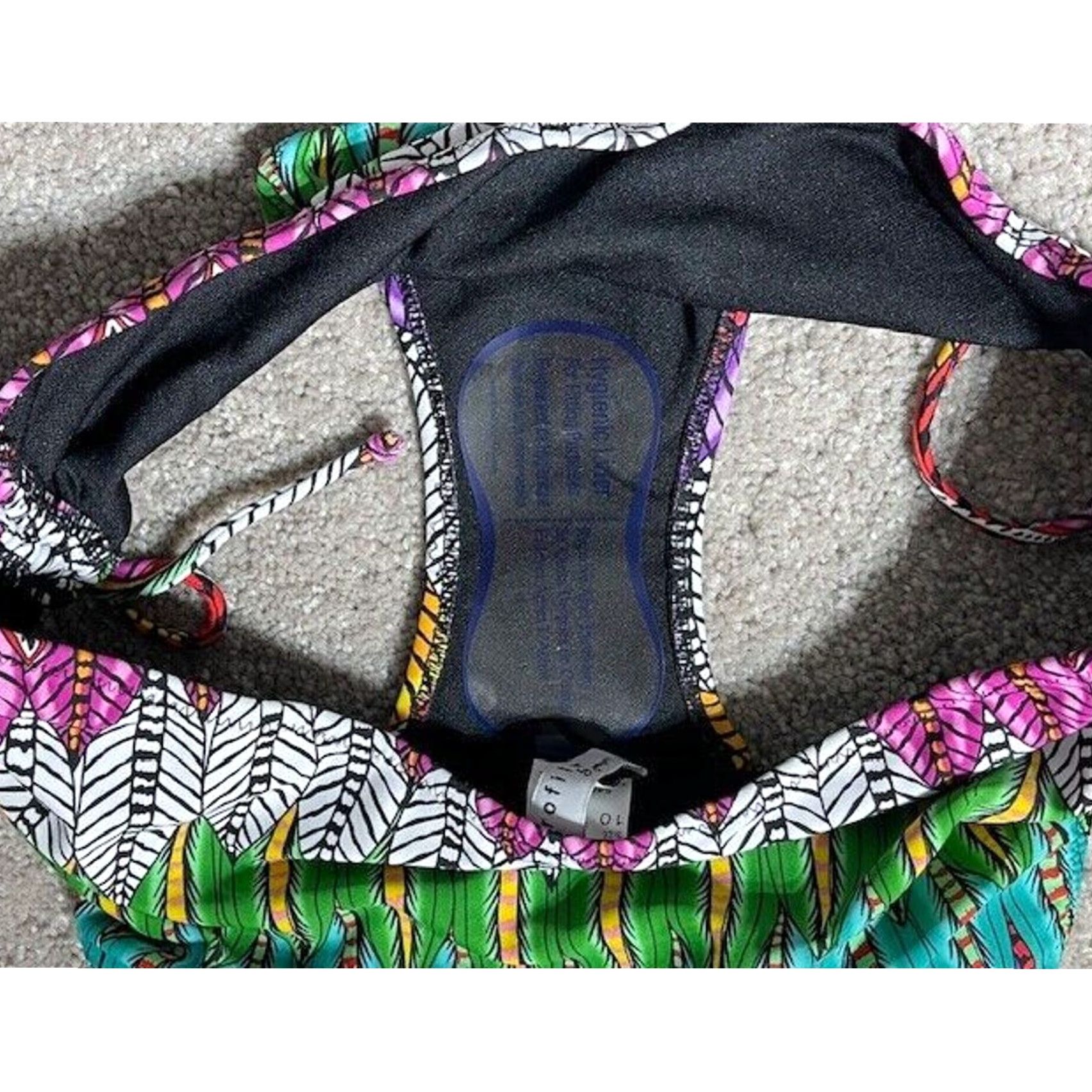 Swims Profile Swim Bikini Bottom 10 Side Tie Boho Festival Tribal Vacation Colorful Size 32" / US 10 / IT 46 - 5 Thumbnail