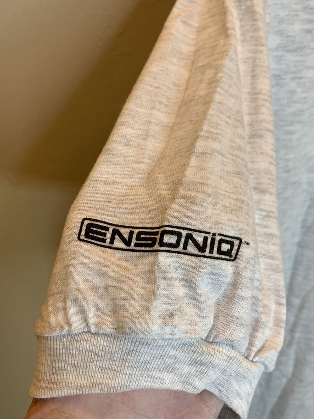 Vintage RARE Vintage 90’s Ensoniq Sampler Synth Keyboard Polo Shirt Size US XL / EU 56 / 4 - 2 Thumbnail