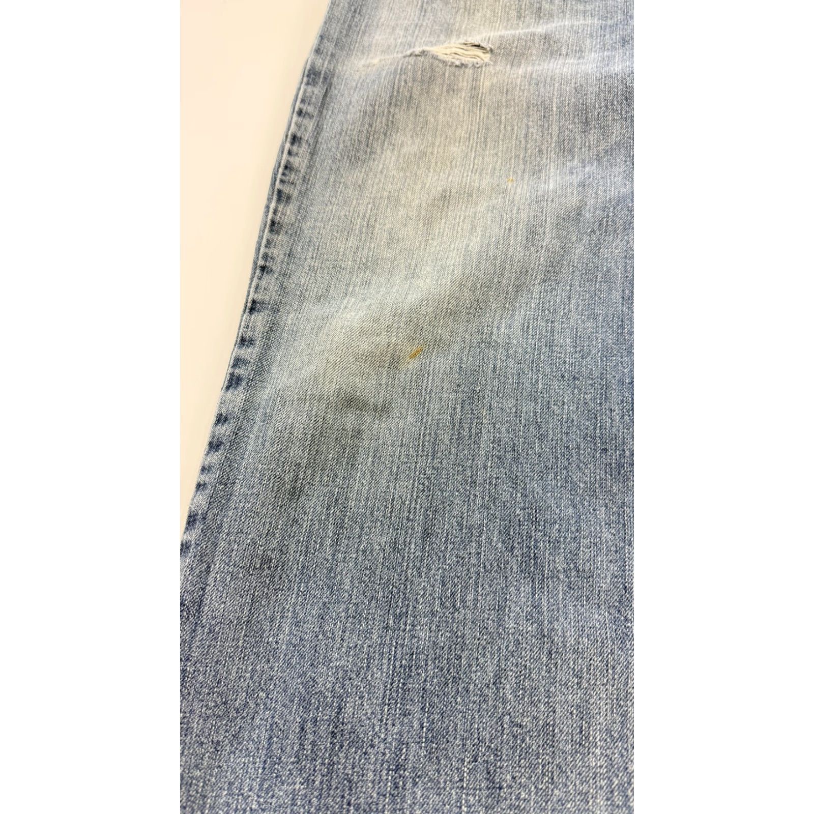 Carhartt Carhartt Jeans Mens 36x30 Blue Workwear Denim Relaxed Fit Distressed Faded Size US 36 / EU 52 - 2 Thumbnail