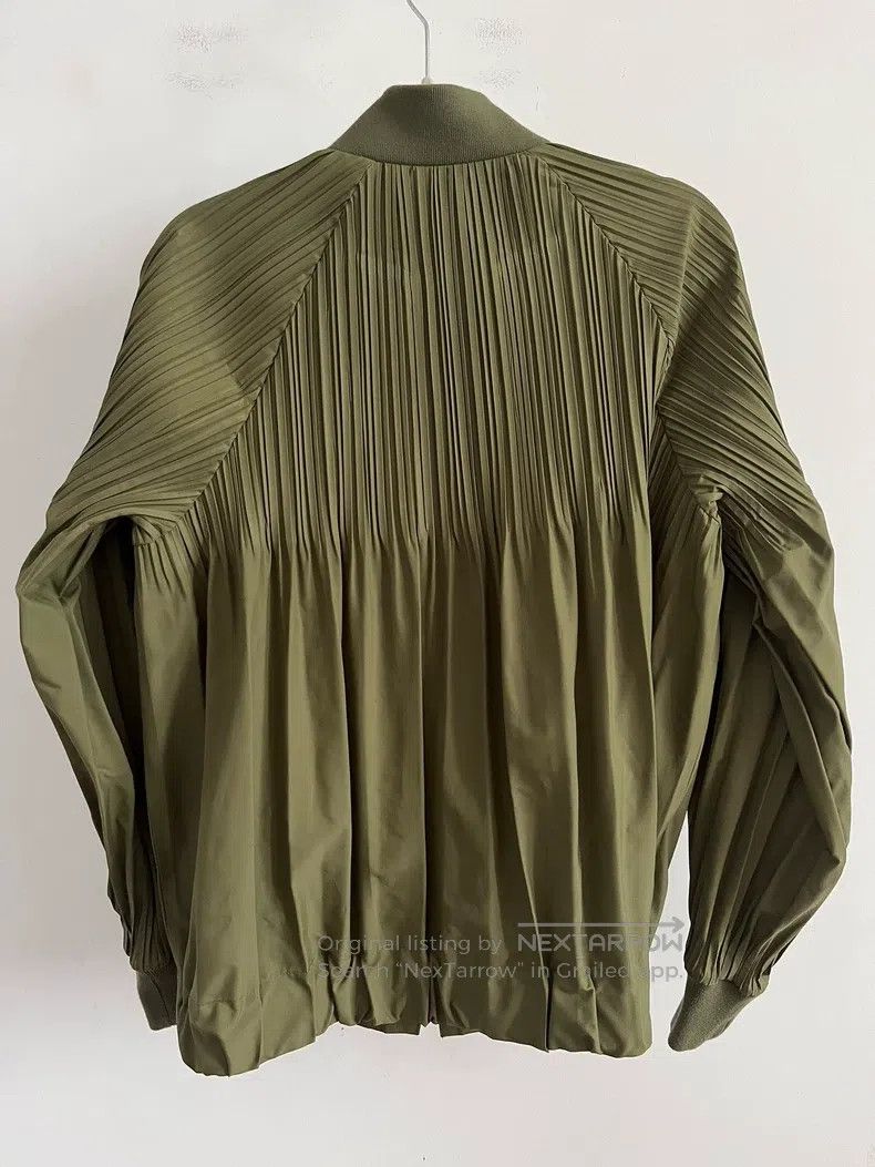 Issey Miyake Issey Miyake Green Coat Size XXL / US 16-18 / IT 52-54 - 2 Thumbnail