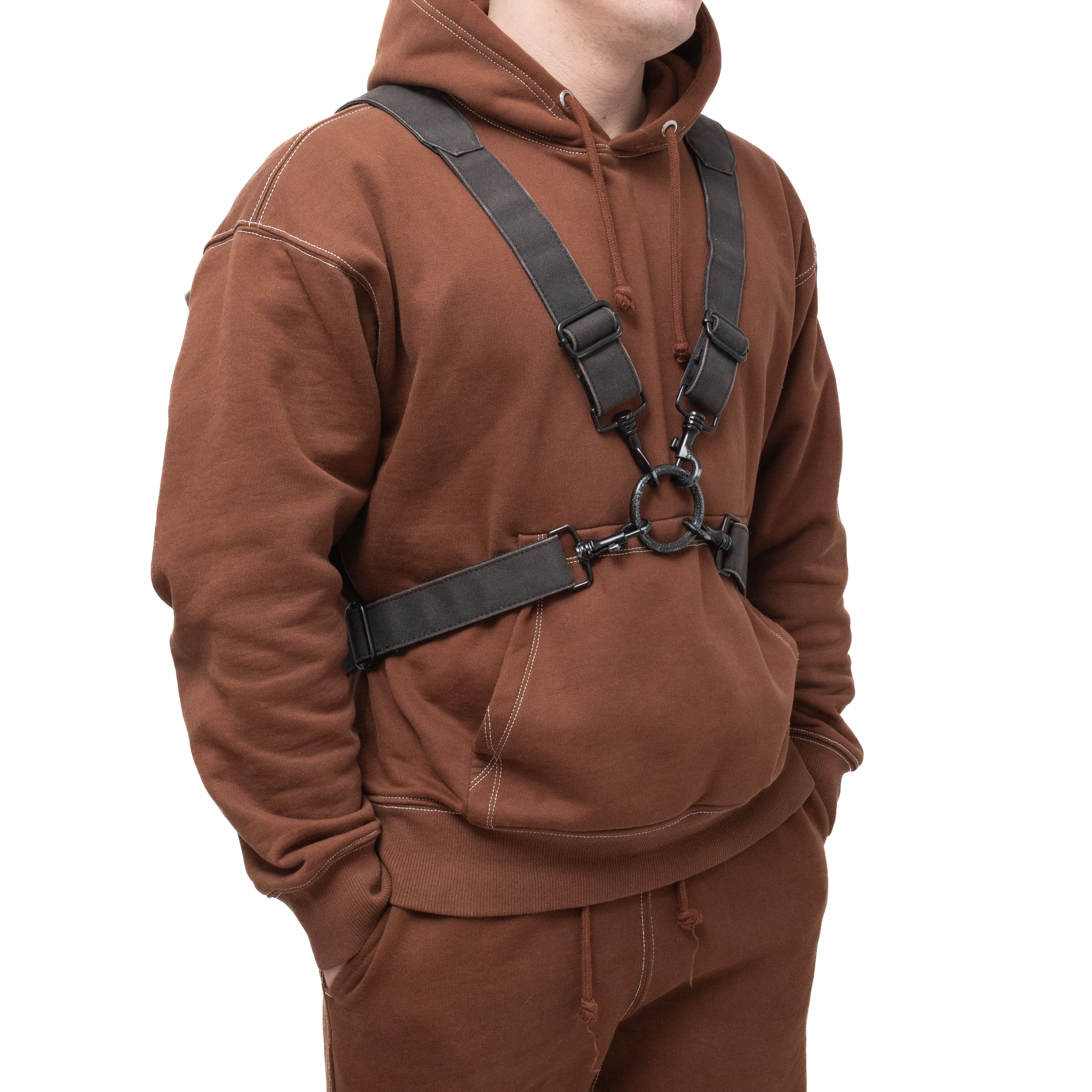 Y's Y’s MANDARINA Canvas Backpack w Leather Detail Size ONE SIZE - 11 Thumbnail