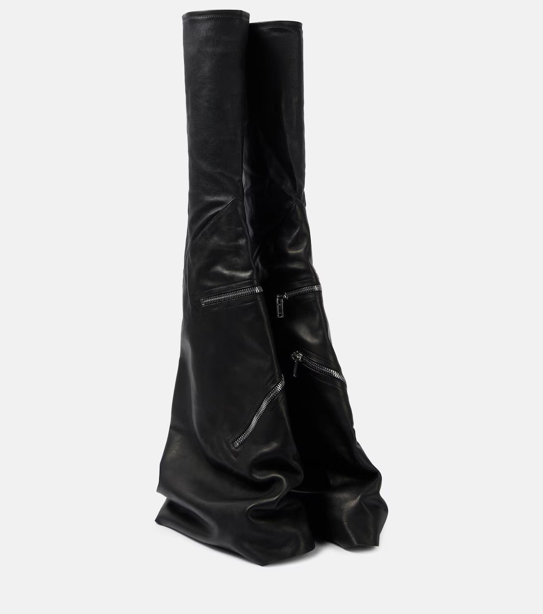 Rick Owens o1y0126 Boots in Black Size US 7 / IT 37 - 1 Thumbnail