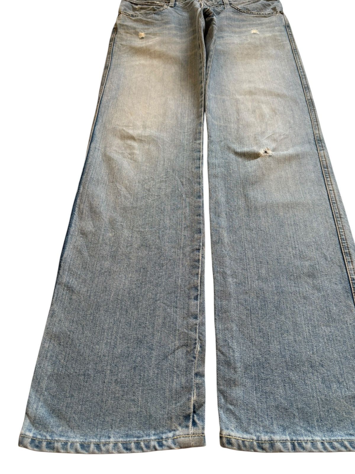 Japanese Brand SALES🔥Vintage Japanese Brand Mud Wash Distressed Jeans Size US 31 - 6 Thumbnail
