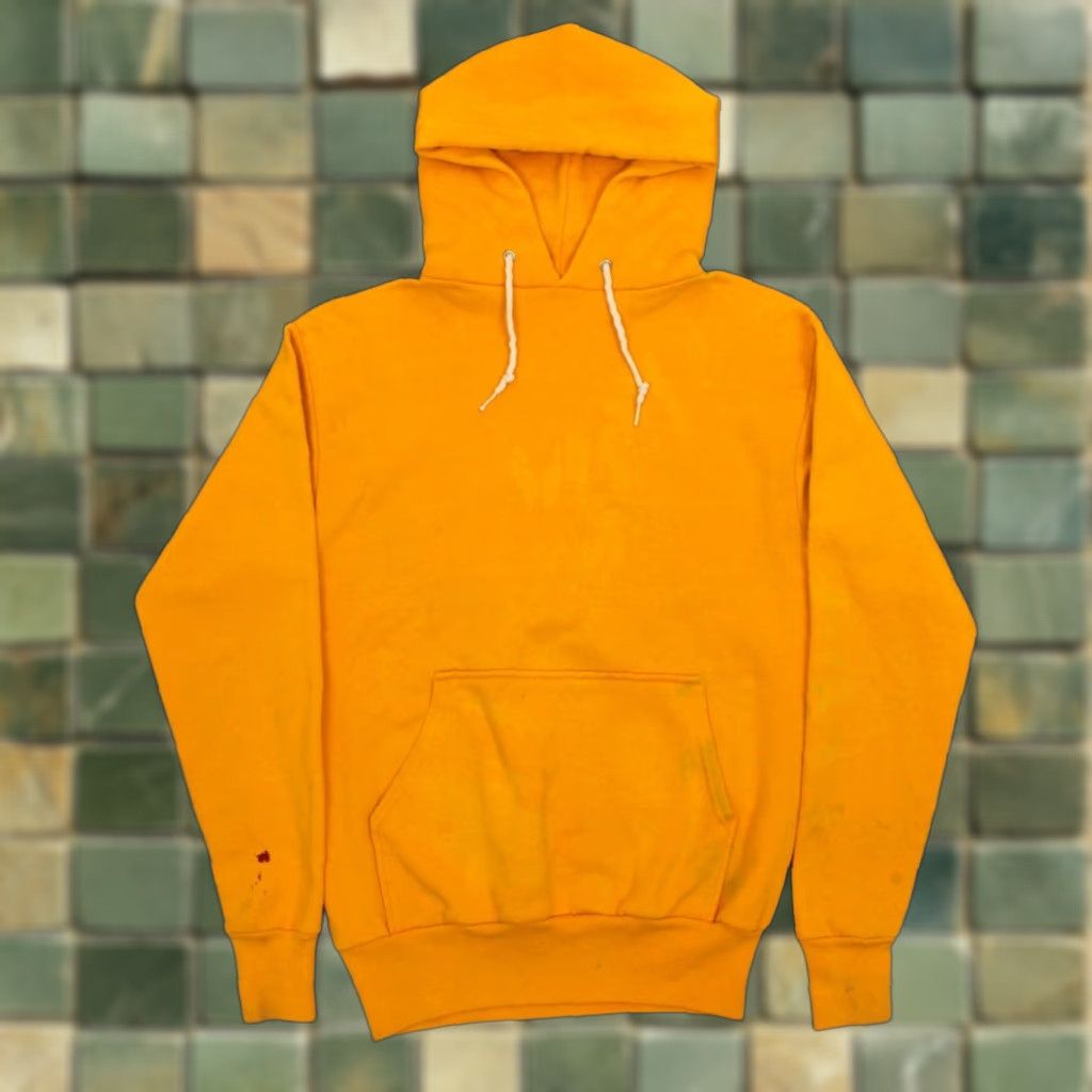 Vintage Mens 90s Yellow Sade Sweatshirt / Hoodie Sz M 1990s Size US M / EU 48-50 / 2 - 1 Thumbnail