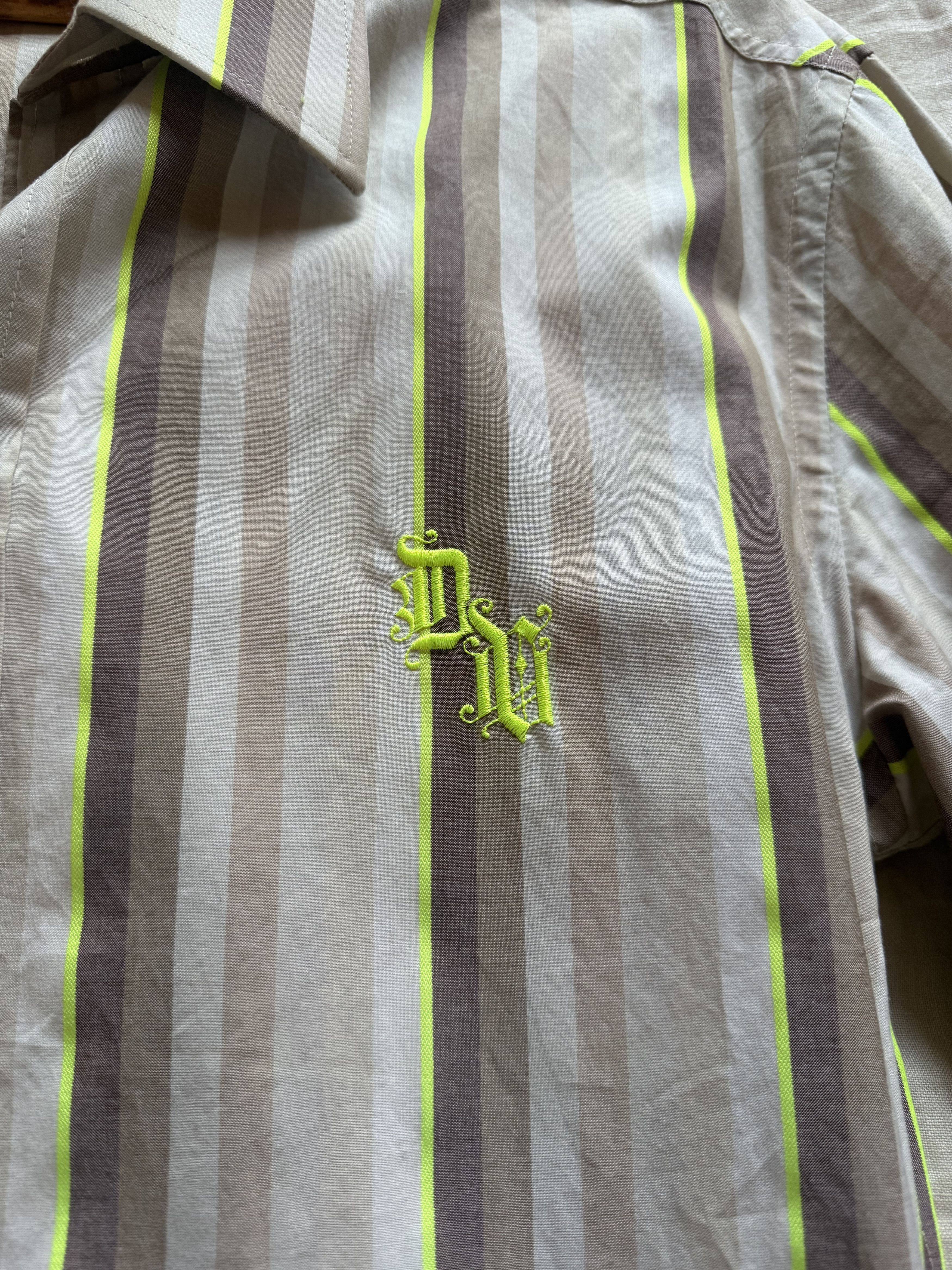 Versace Donatella Versace-era Versace Long Sleeve Shirt (rare) Size US M / EU 48-50 / 2 - 5 Thumbnail